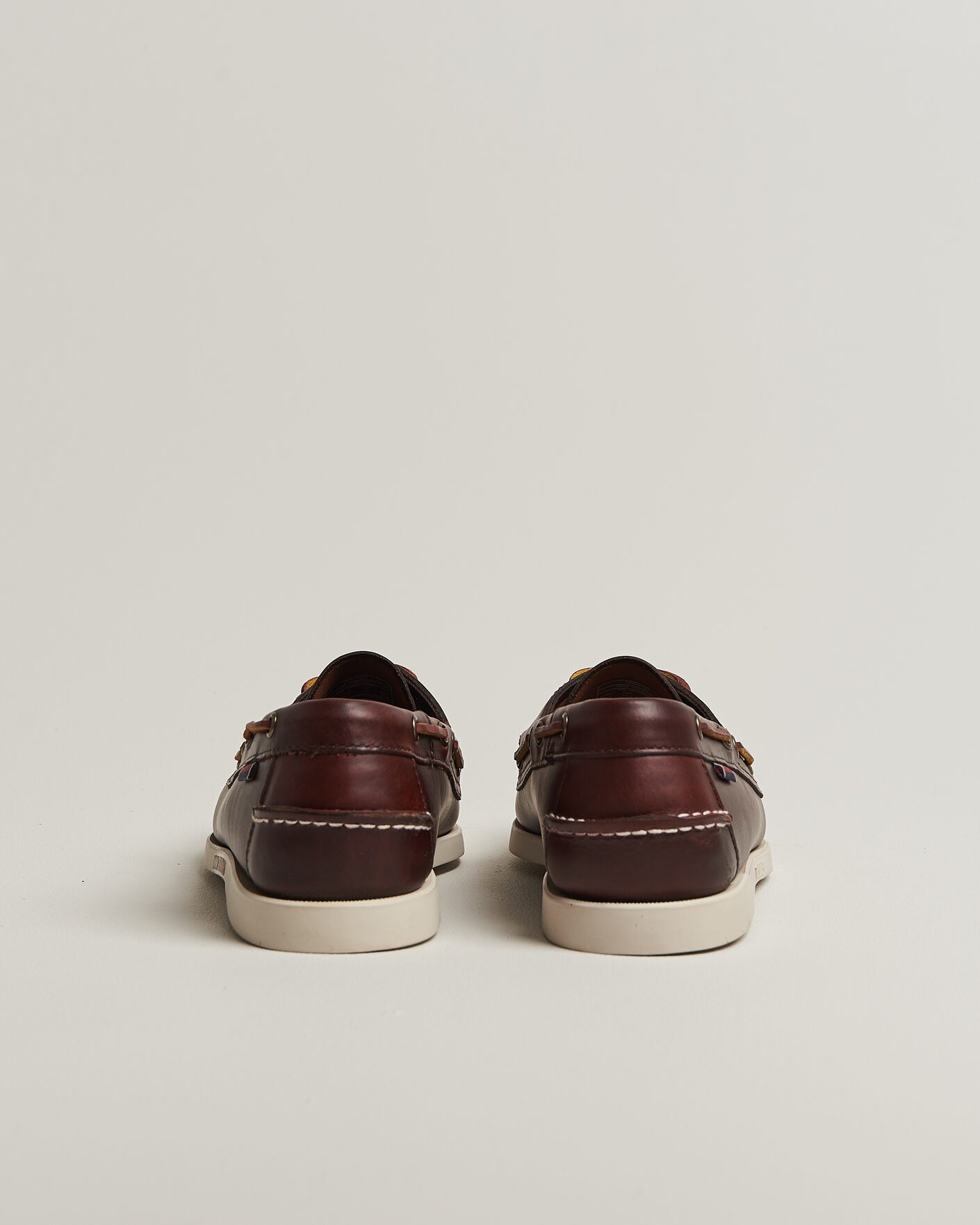 Herr | Seglarskor | Sebago | Docksides Portland Waxed Boat Shoe Dark Brown
