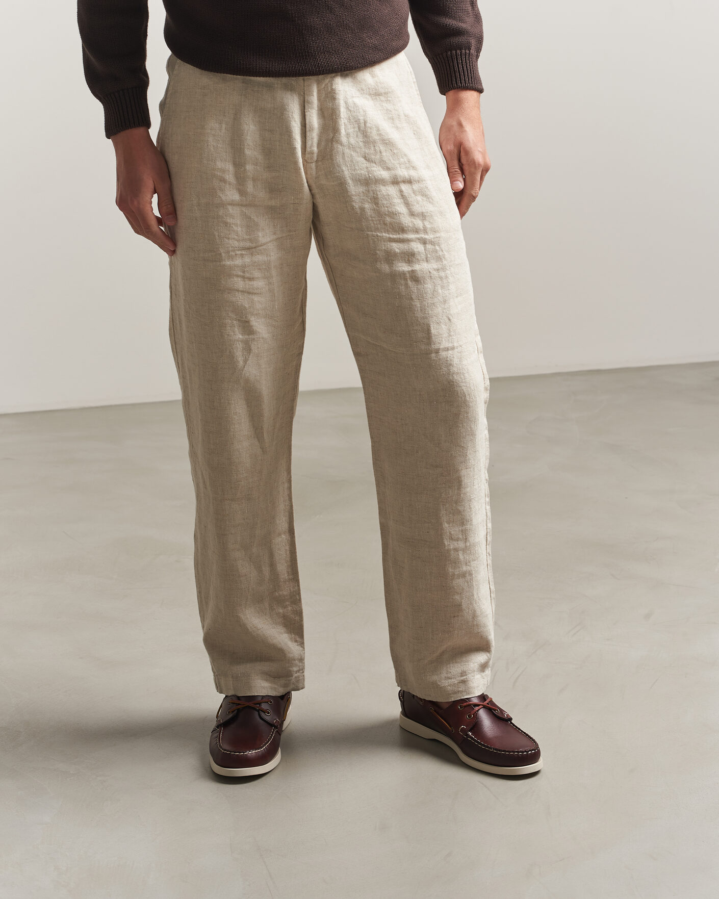 Herr | Seglarskor | Sebago | Docksides Portland Waxed Boat Shoe Dark Brown