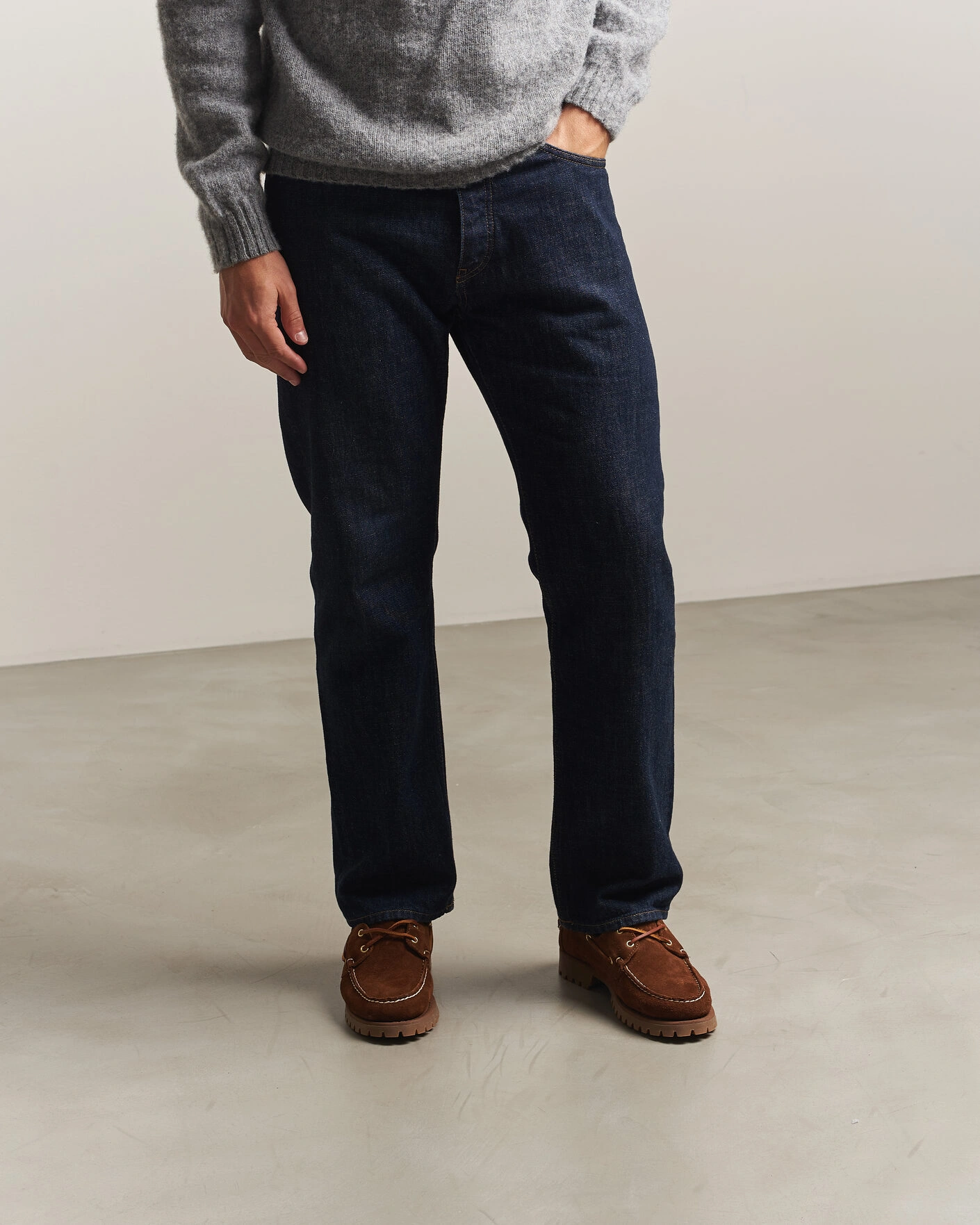 Herr | Loafers | Sebago | Ranger Suede Loafer Dark Brown