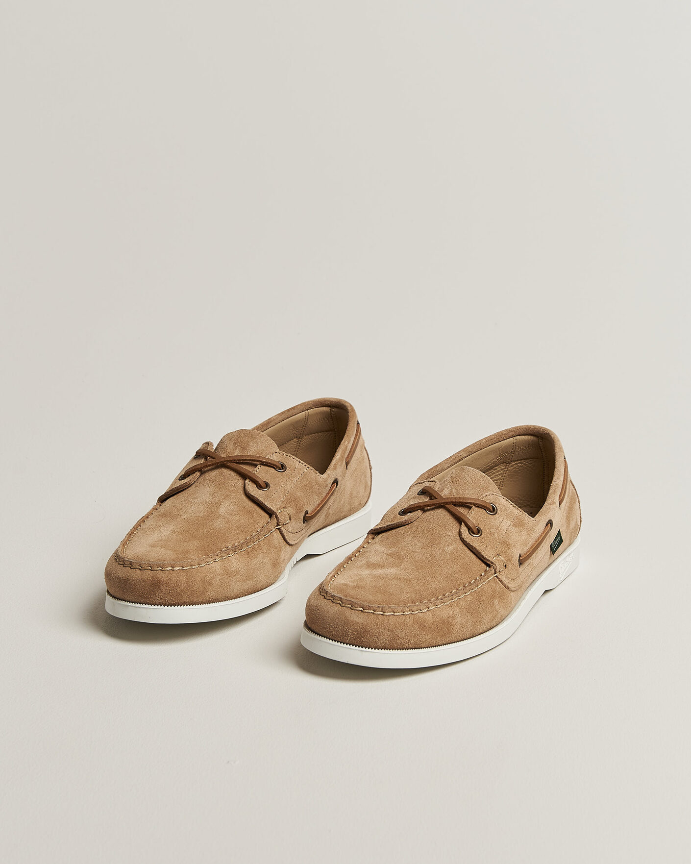 Herr | Seglarskor | Paraboot | Barth Boat Shoe Beige Suede
