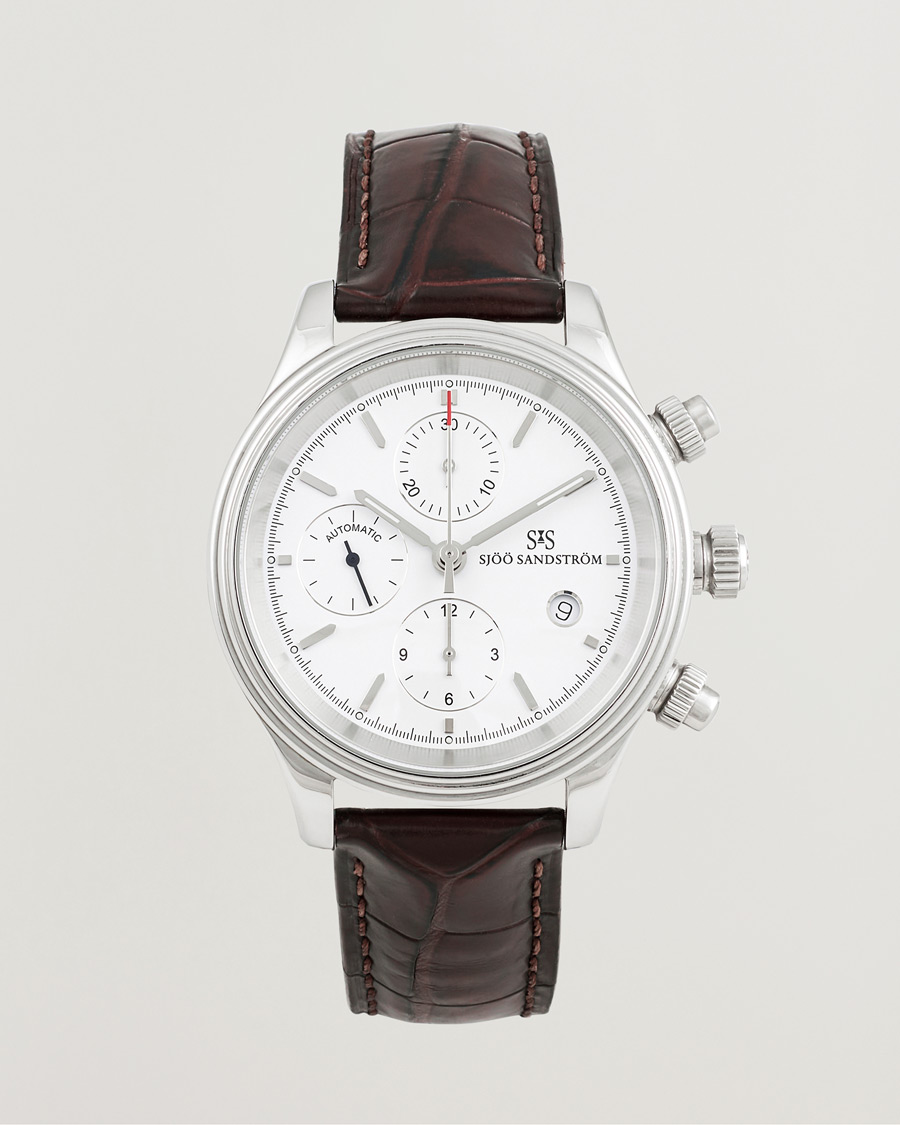 Herr | Pre-Owned & Vintage Watches | Sjöö Sandström Pre-Owned | Royal Steel Chrono 