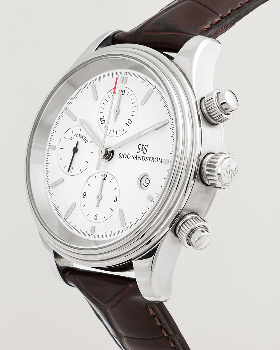 Herr | Pre-Owned & Vintage Watches | Sjöö Sandström Pre-Owned | Royal Steel Chrono 