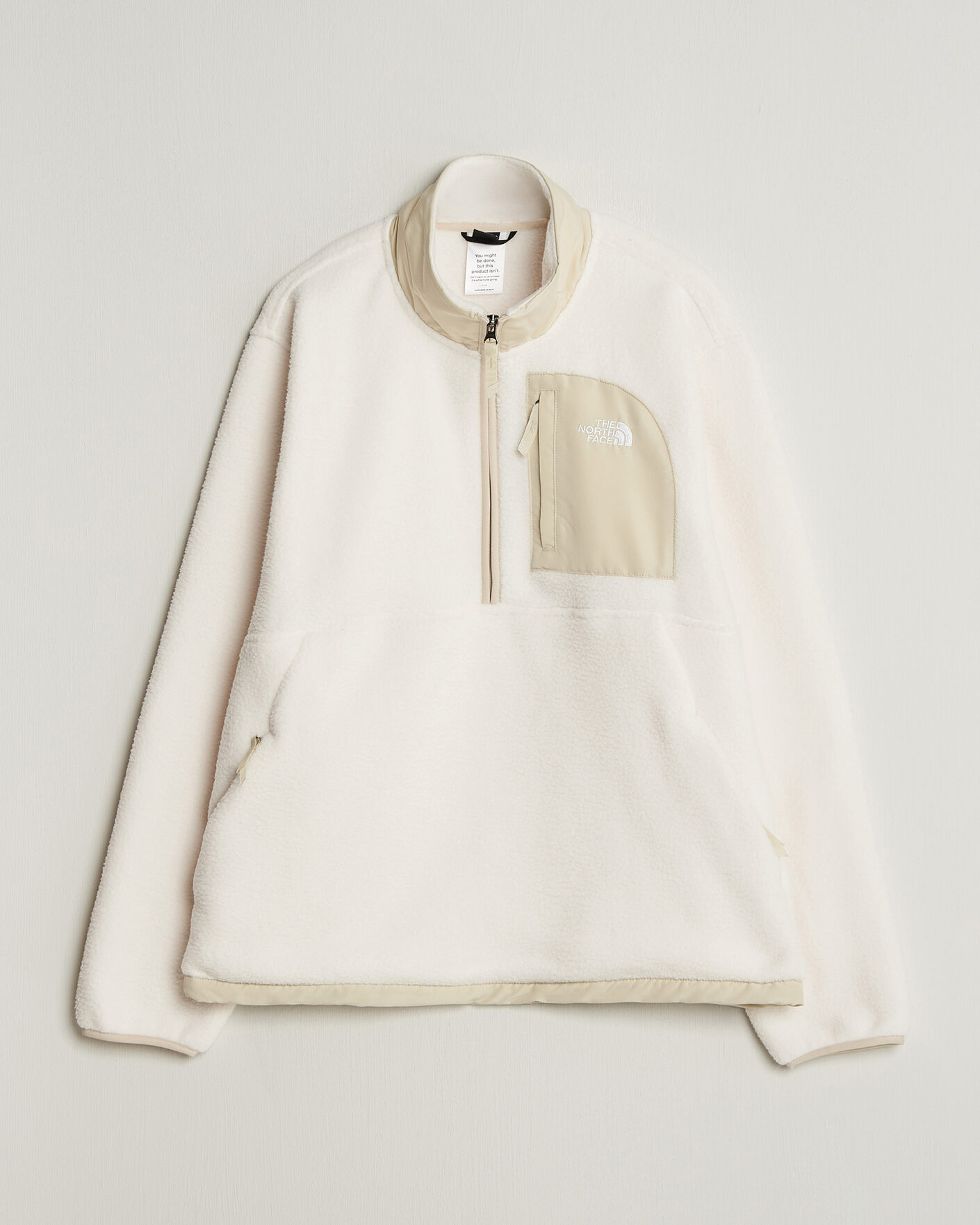 Herr | Tröjor | The North Face | Yumiori Fleece Half Zip White Dune