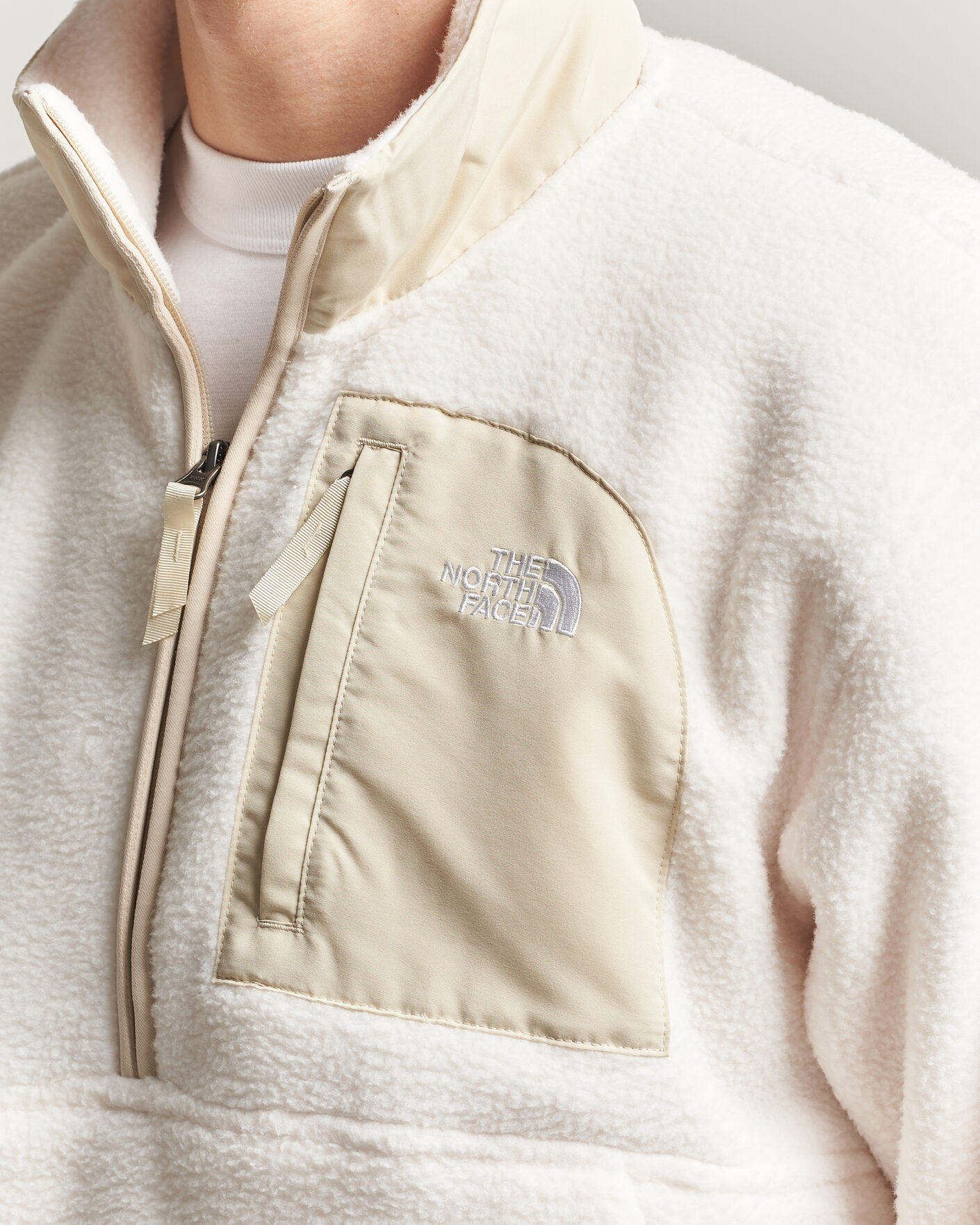 Herr | Tröjor | The North Face | Yumiori Fleece Half Zip White Dune