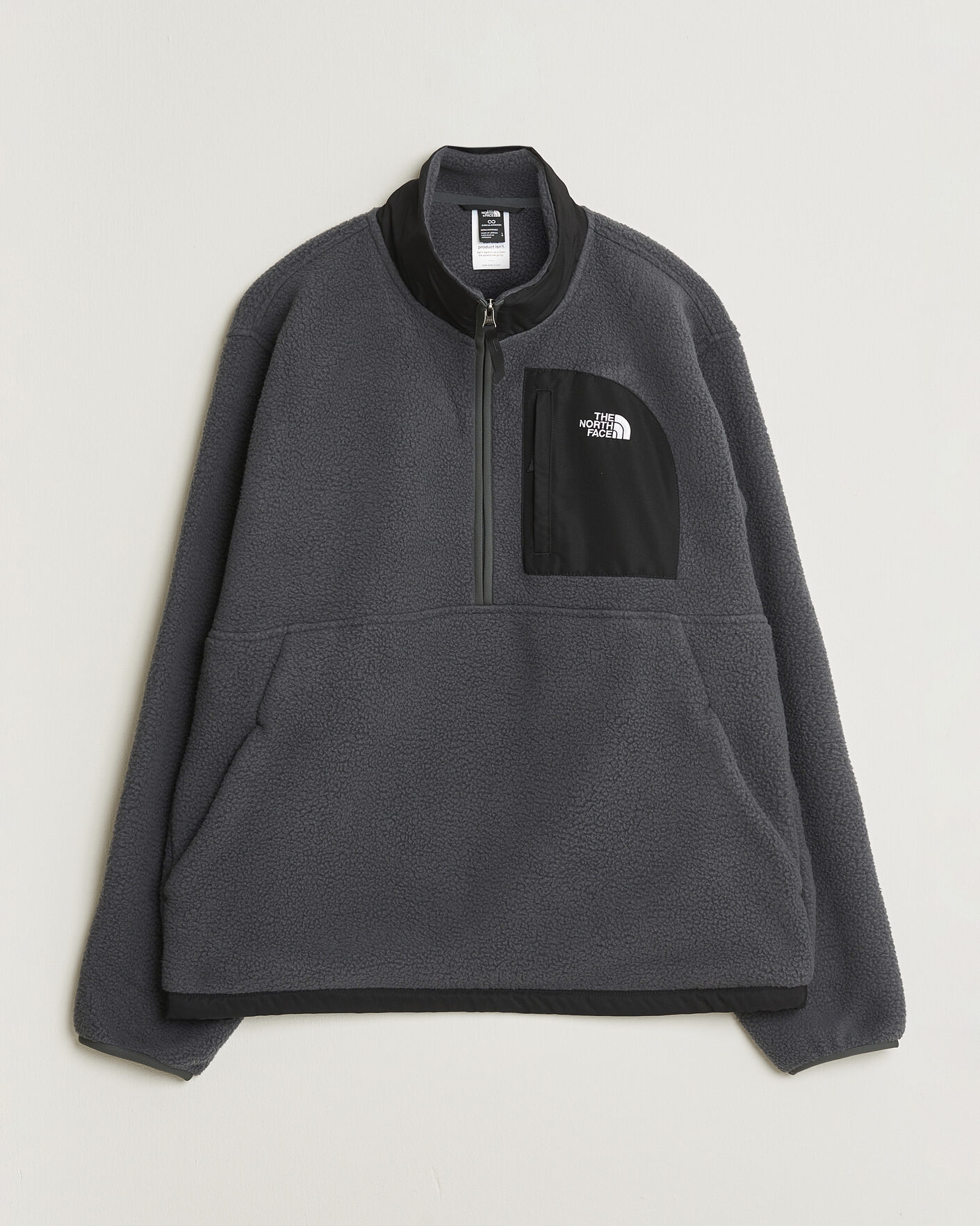 Herr | Tröjor | The North Face | Yumiori Fleece Half Zip Asphalt Grey