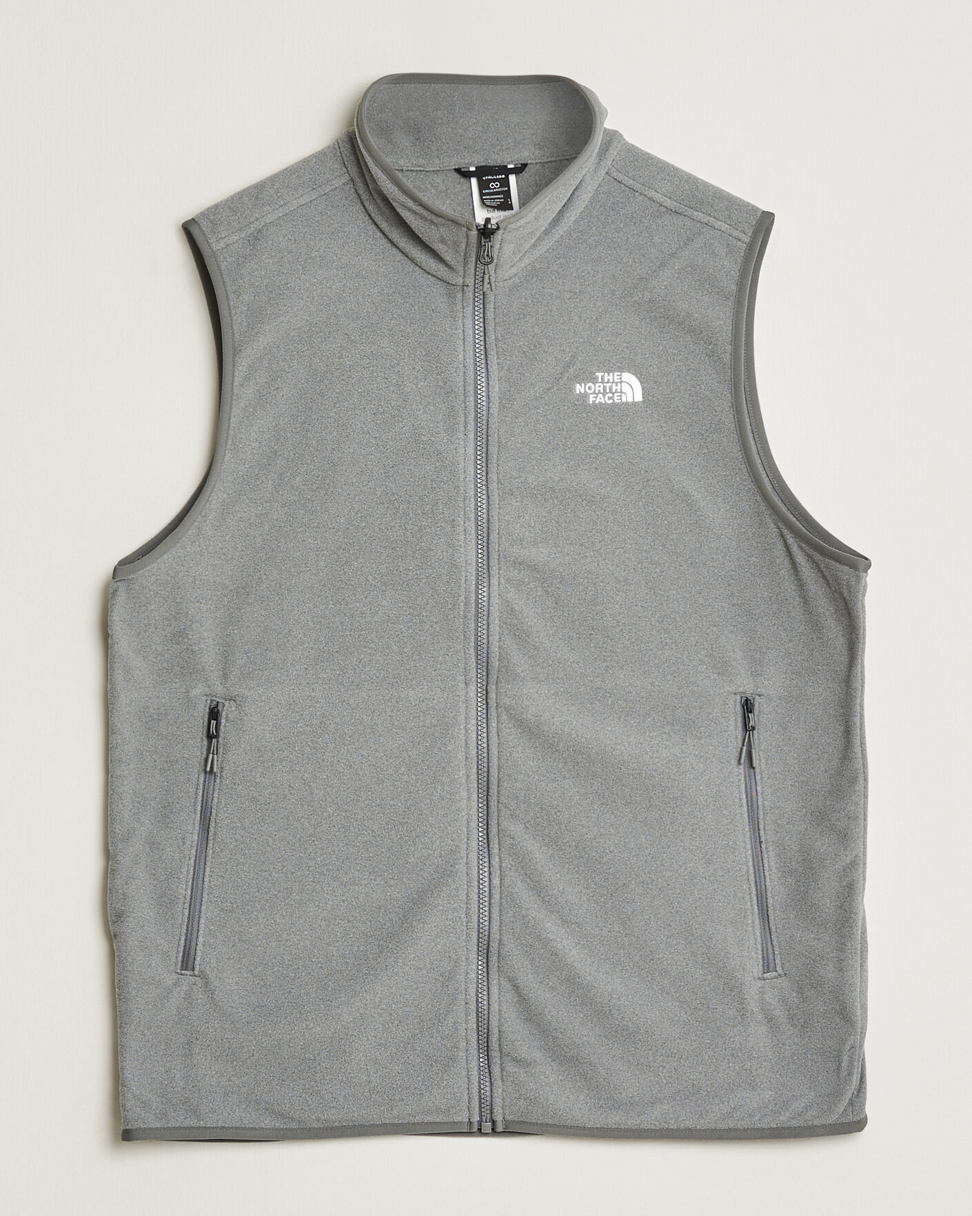 Herr | Tröjor | The North Face | Glacier Fleece Vest Grey