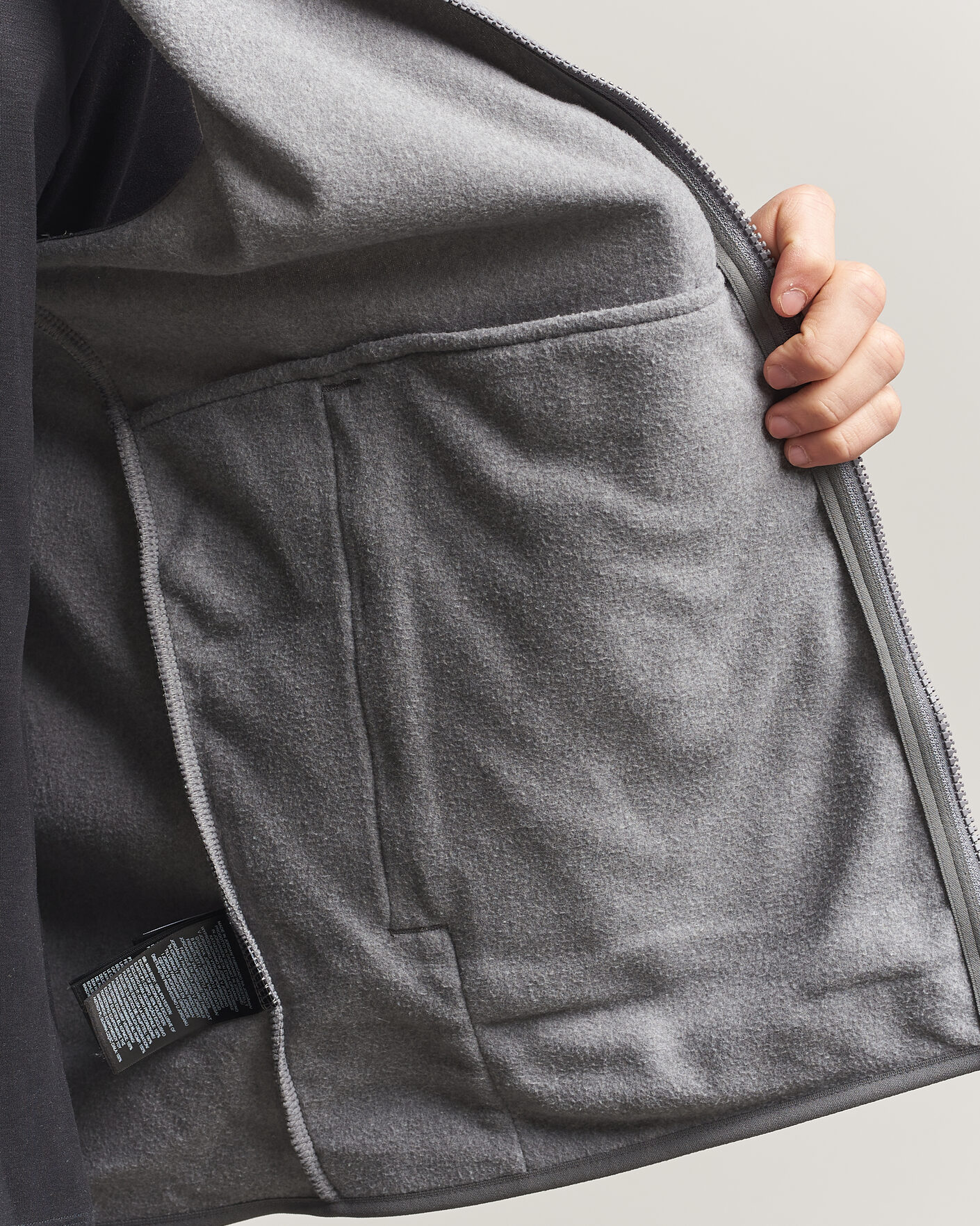 Herr | Tröjor | The North Face | Glacier Fleece Vest Grey