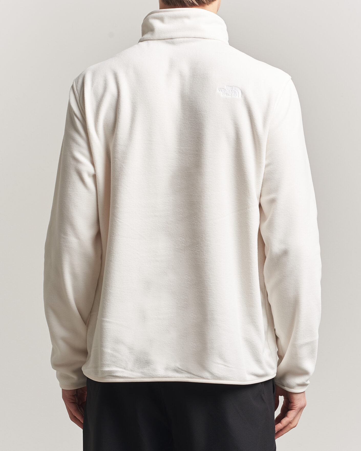 Herr | Tröjor | The North Face | Glacier 1/4 Zip Fleece White Dune