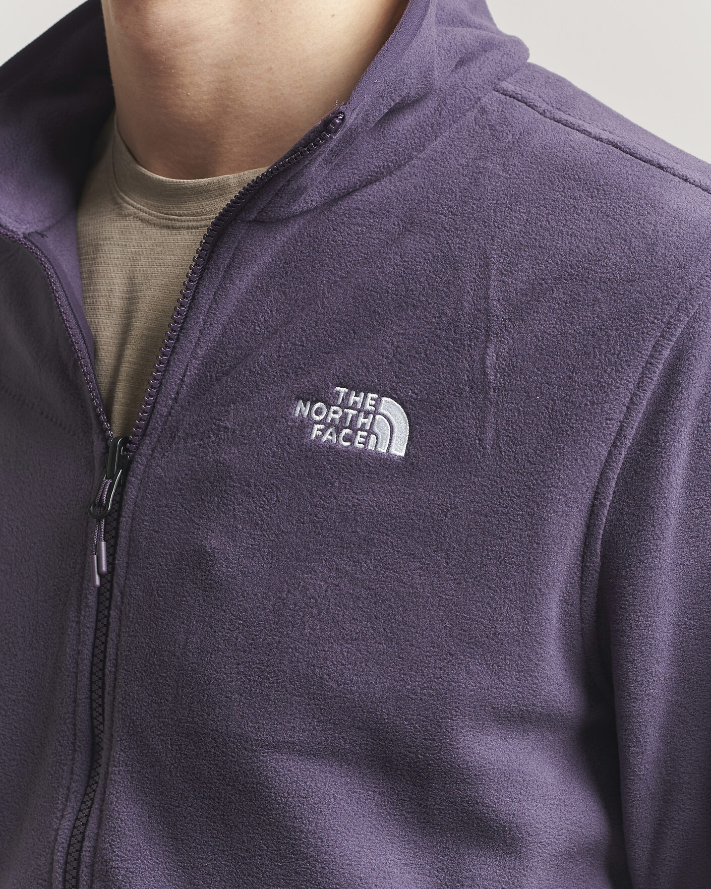 Herr | Tröjor | The North Face | Glacier Full Zip Fleece Endless Dusk