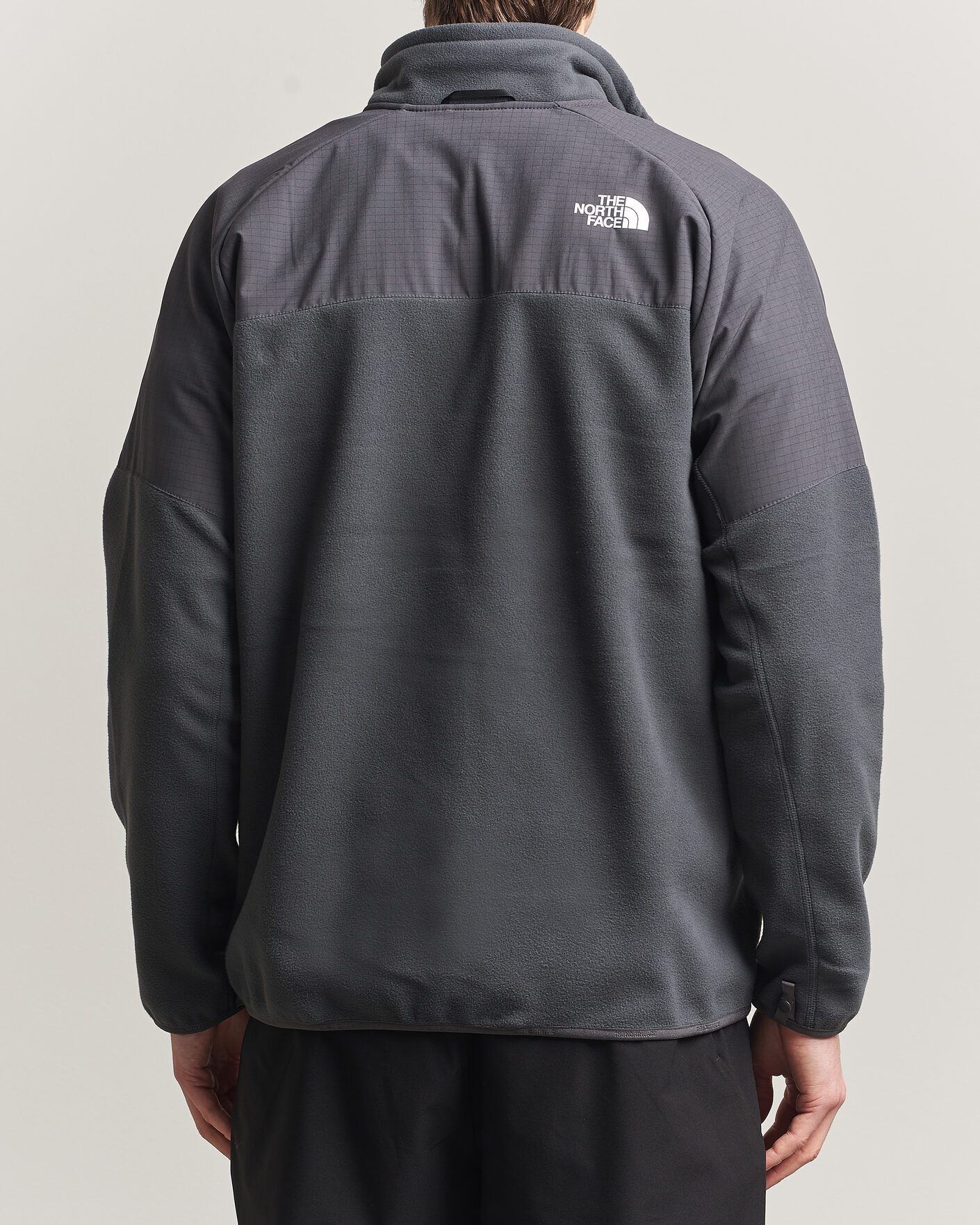 Herr | Tröjor | The North Face | Glacier Hybrid Fleece Black