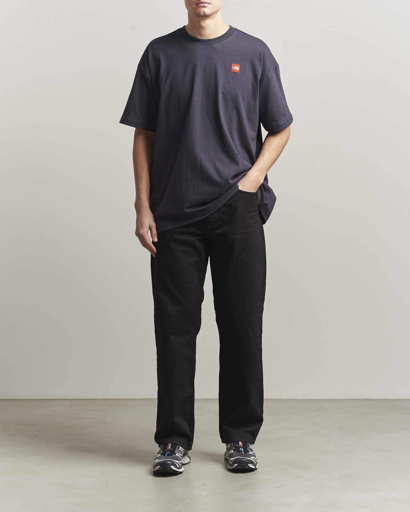 Herr | T-Shirts | The North Face | Red Box T-Shirt Black