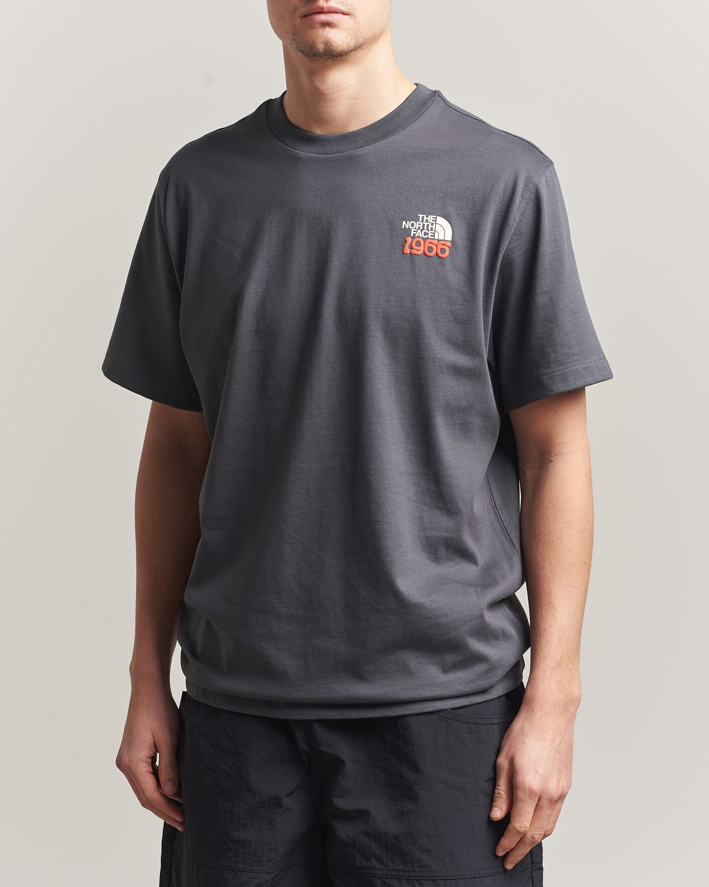 Herr | T-Shirts | The North Face | 1966 Printed T-Shirt Anthracite Grey