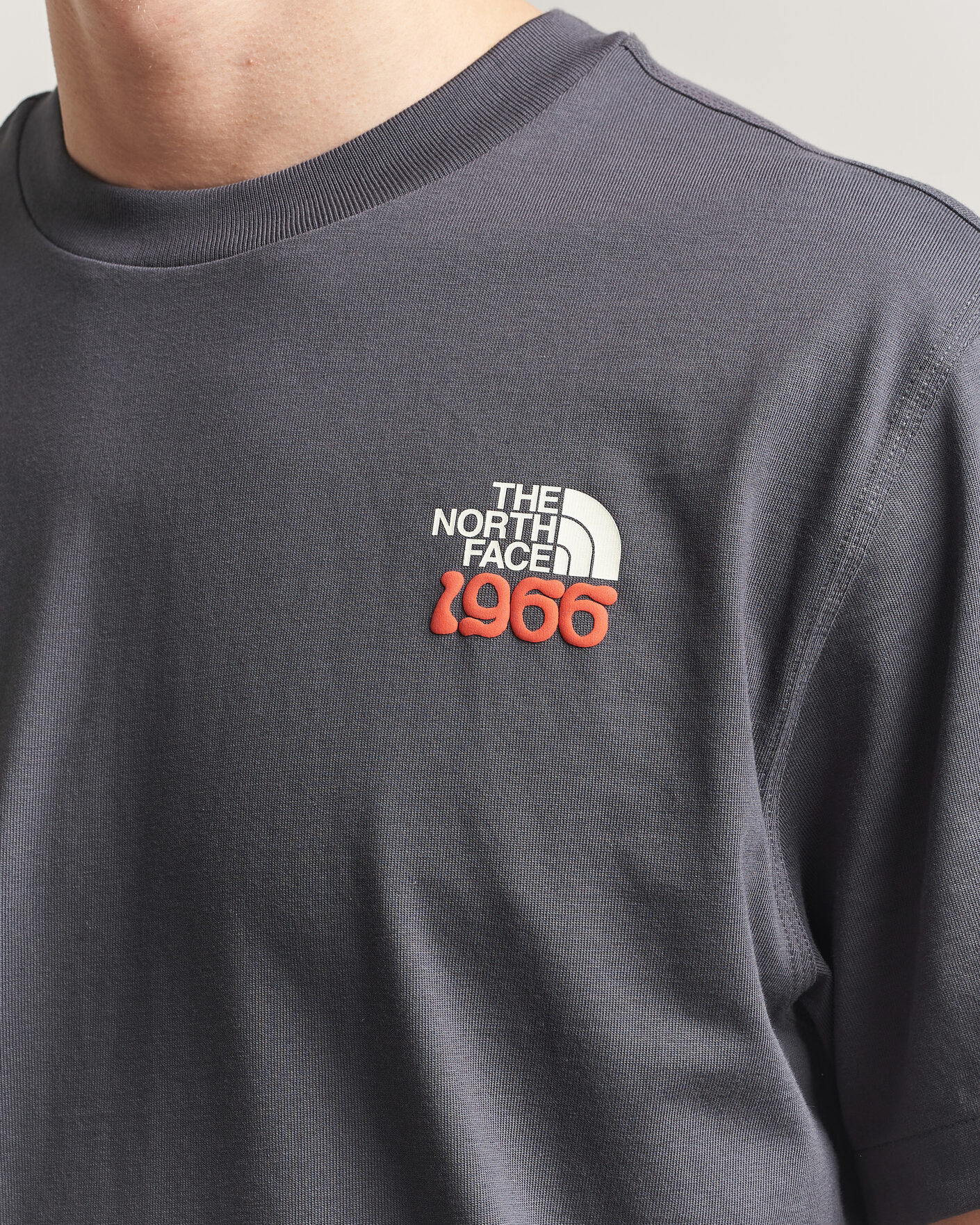 Herr | T-Shirts | The North Face | 1966 Printed T-Shirt Anthracite Grey