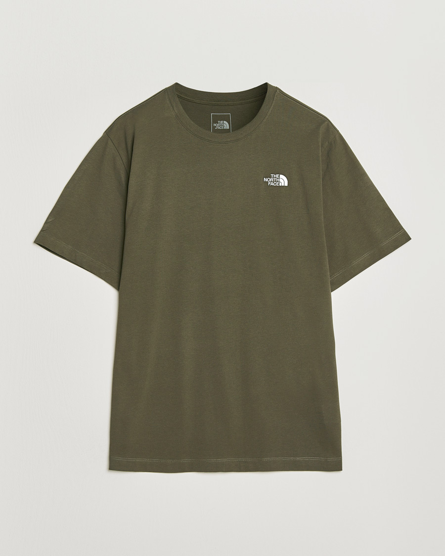 Herr | T-Shirts | The North Face | Evolution Simple Dome T-Shirt New Taupe Green