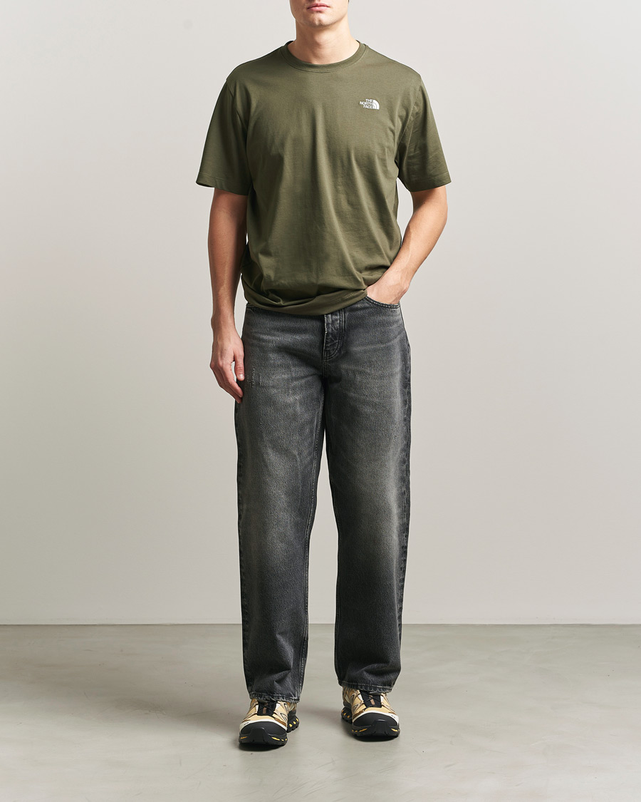 Herr | T-Shirts | The North Face | Evolution Simple Dome T-Shirt New Taupe Green