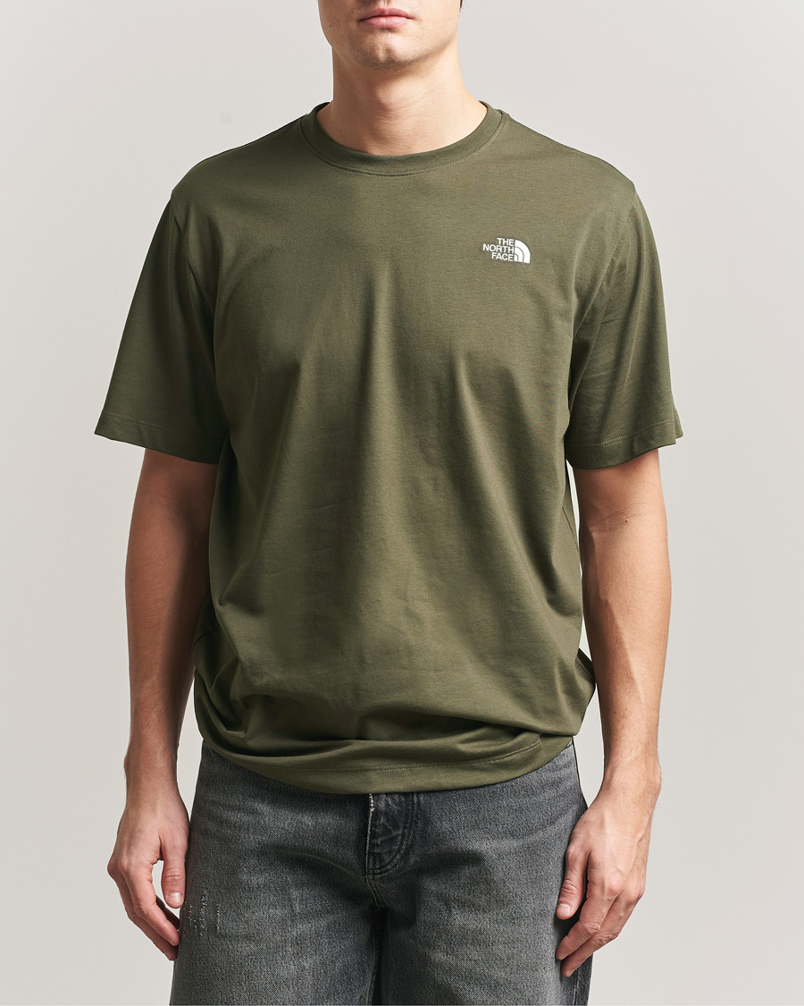 Herr | T-Shirts | The North Face | Evolution Simple Dome T-Shirt New Taupe Green
