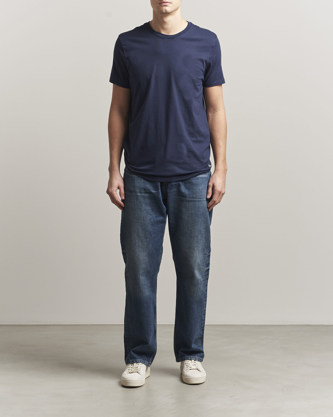 Herr | T-Shirts | Calvin Klein | 3-Pack Cotton Crew Neck T-Shirt Navy/Red/Blue