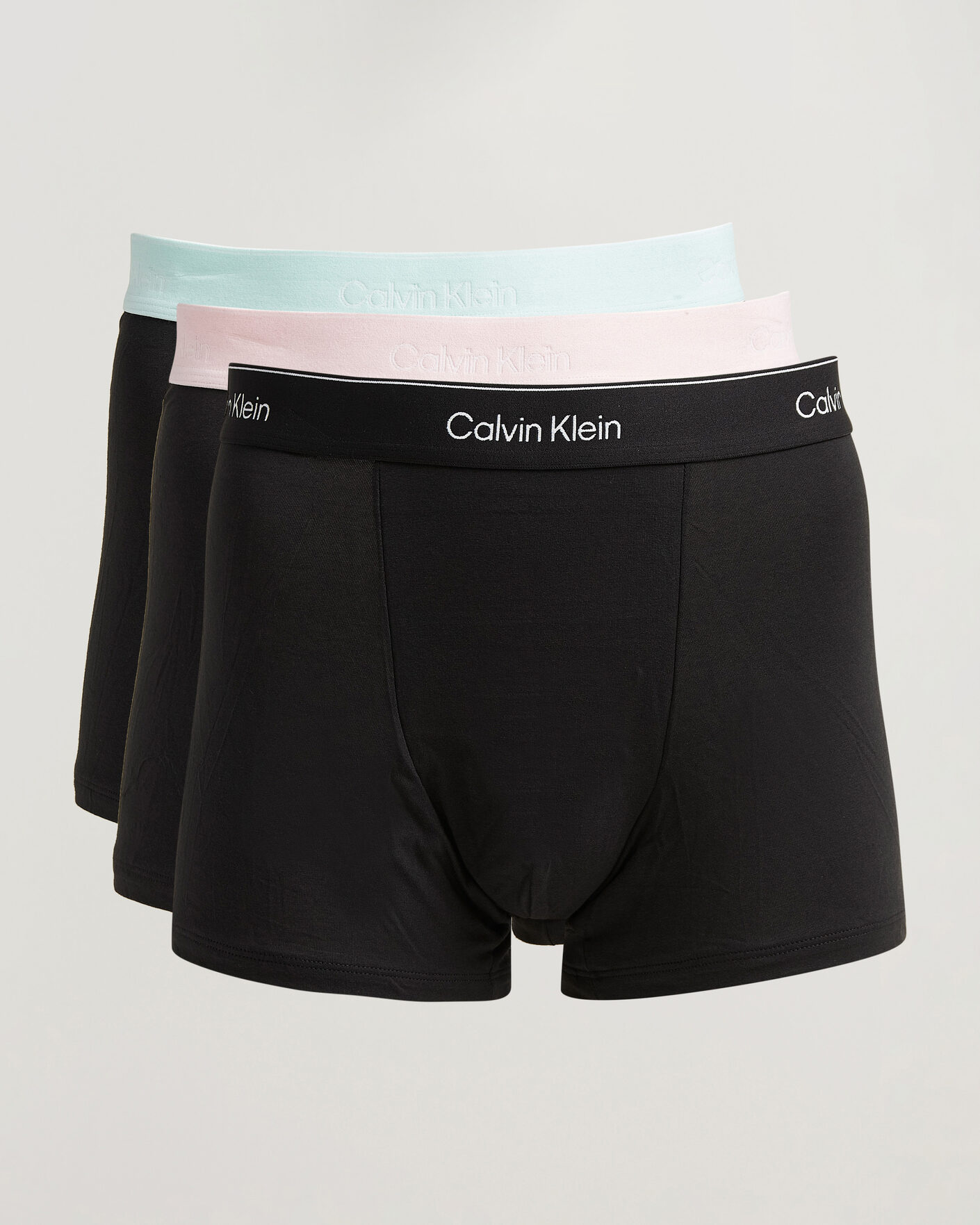 Herr | Underkläder | Calvin Klein | 3-Pack Icon Cotton Stretch Relaxed Trunk Black