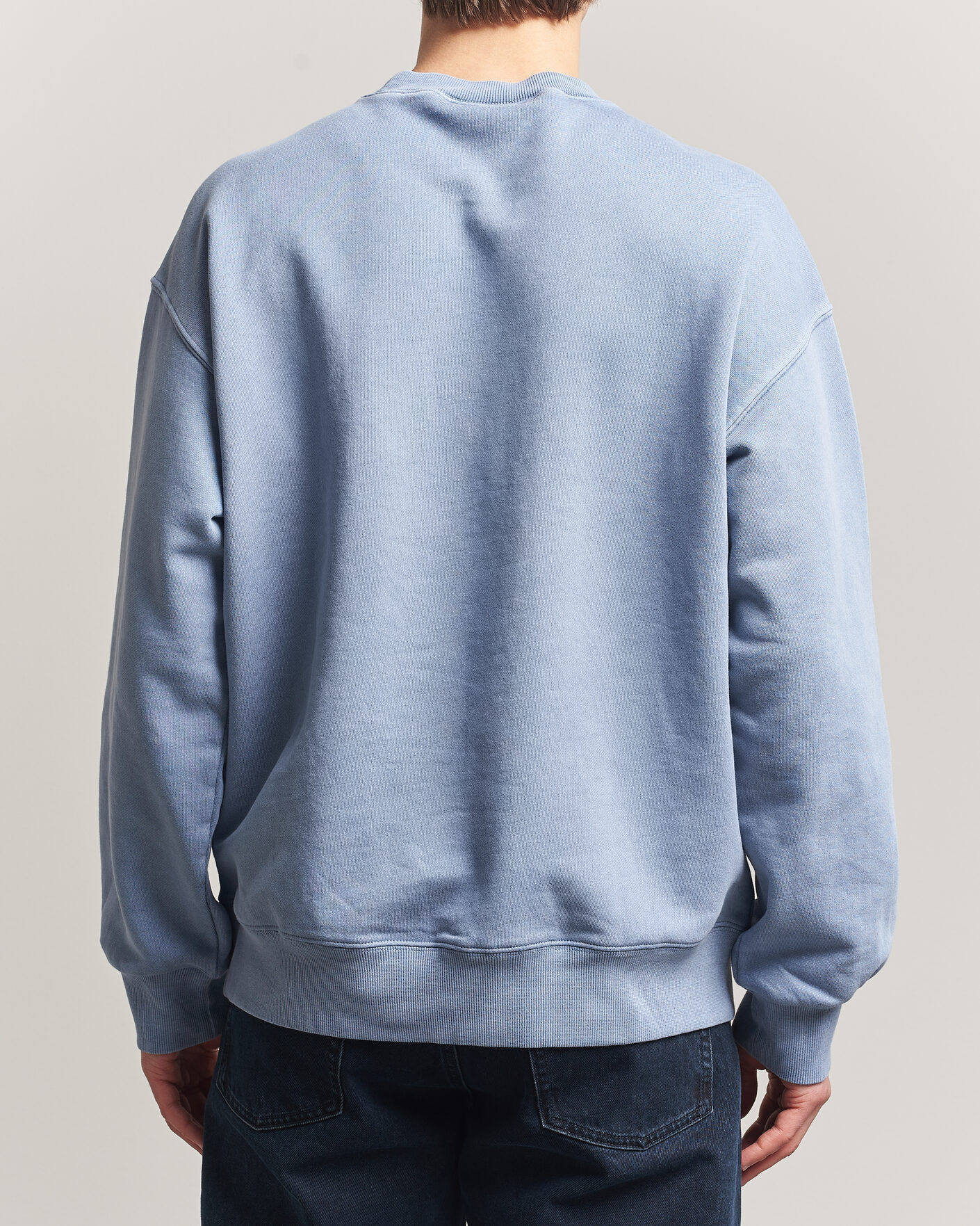 Herr | Tröjor | Carhartt WIP | Nelson Sweatshirt Gentle Blue