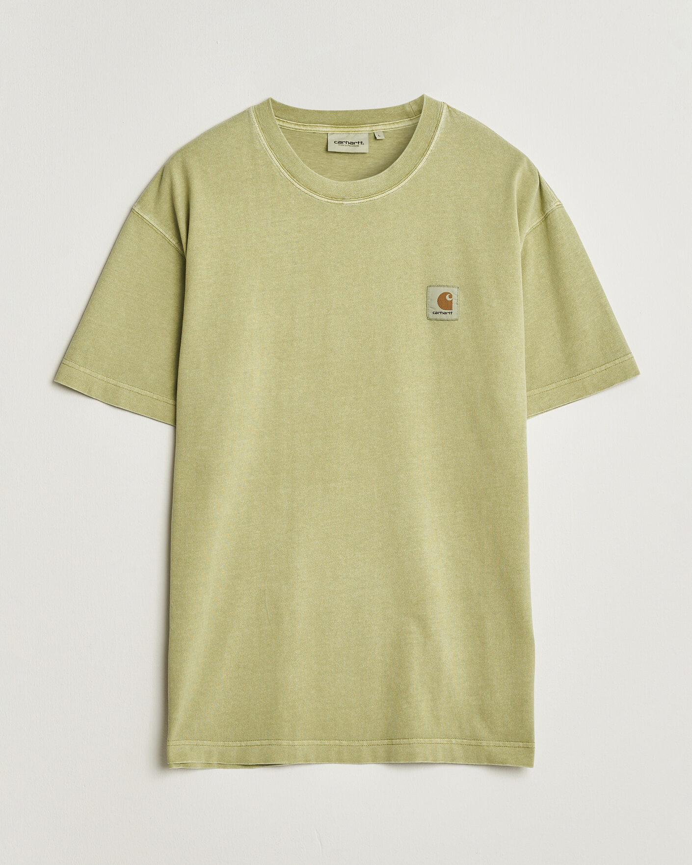 Herr | T-Shirts | Carhartt WIP | Nelson Cotton T-Shirt Gentle Green