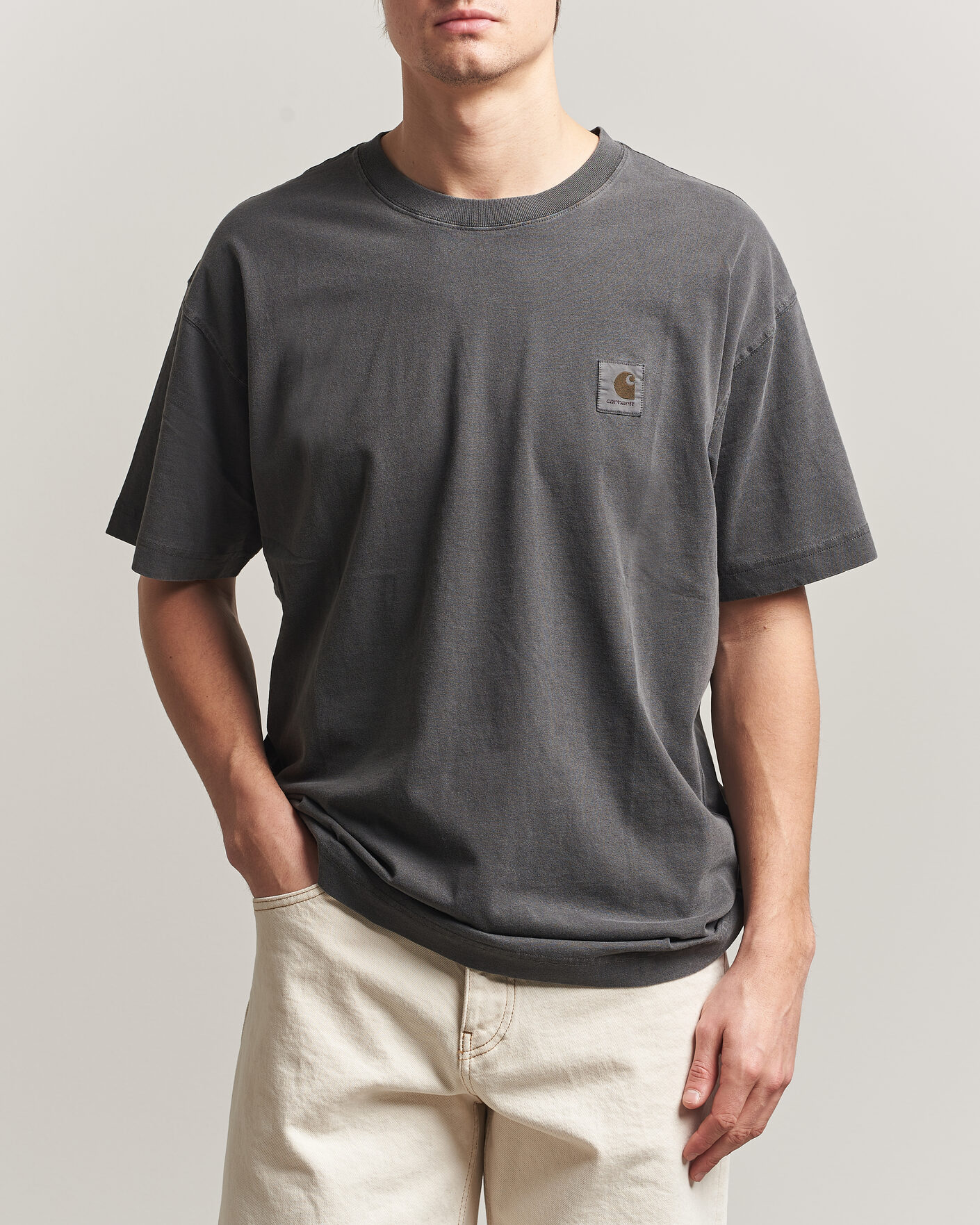 Herr | T-Shirts | Carhartt WIP | Nelson Cotton T-Shirt Black