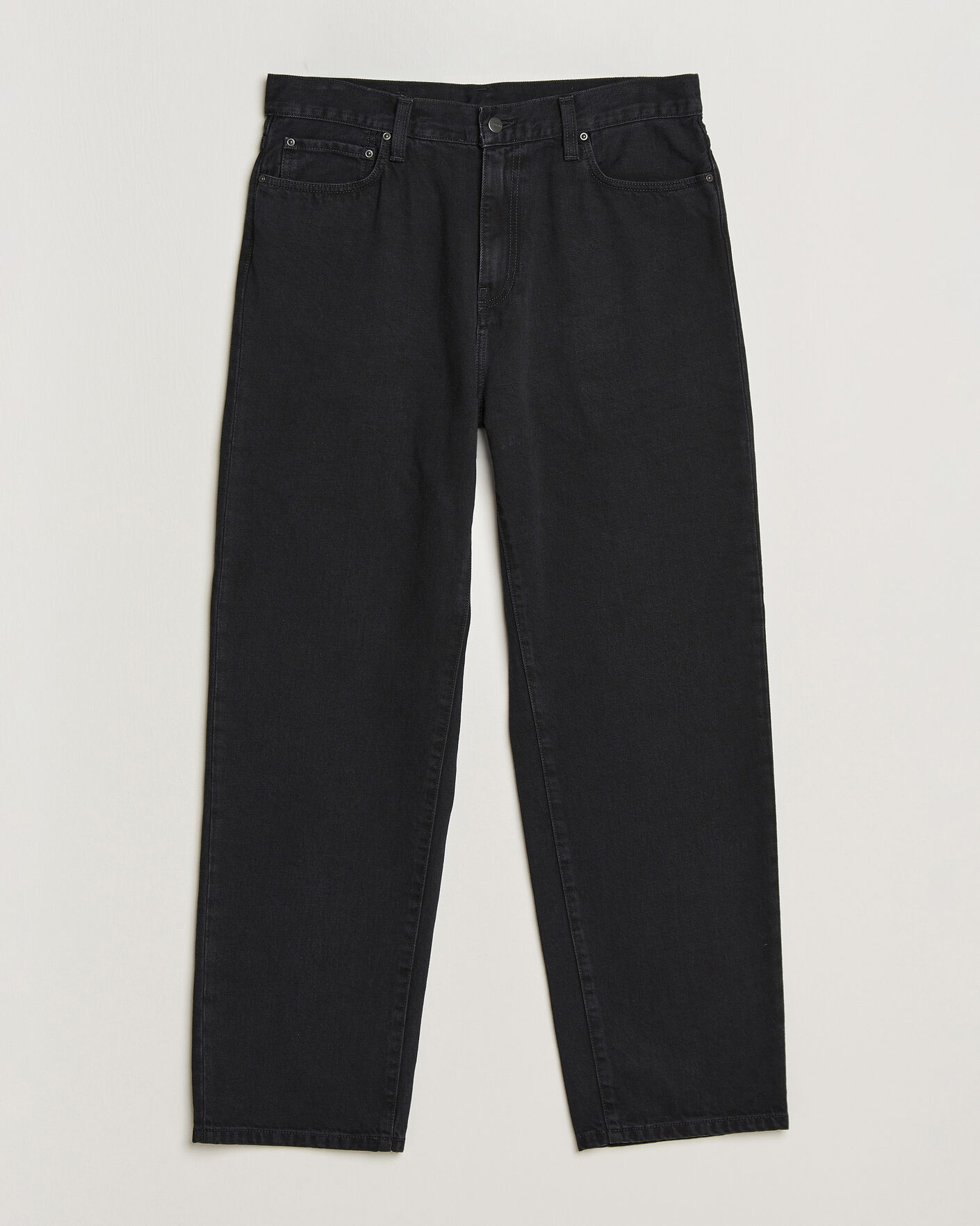 Herr | Skjortor | Carhartt WIP | Aaron Pant Smith Denim Grey Stone Wash