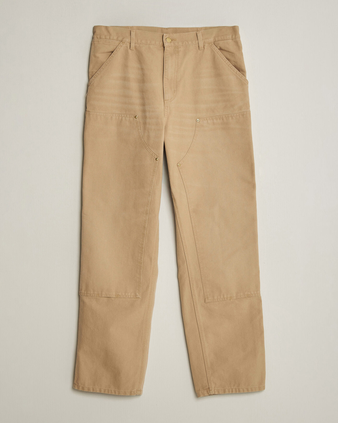 Herr | Byxor | Carhartt WIP | Double Knee Pants Dusty Age Brown