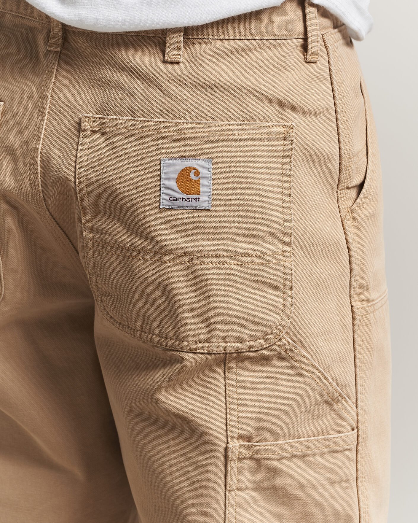 Herr | Byxor | Carhartt WIP | Double Knee Pants Dusty Age Brown