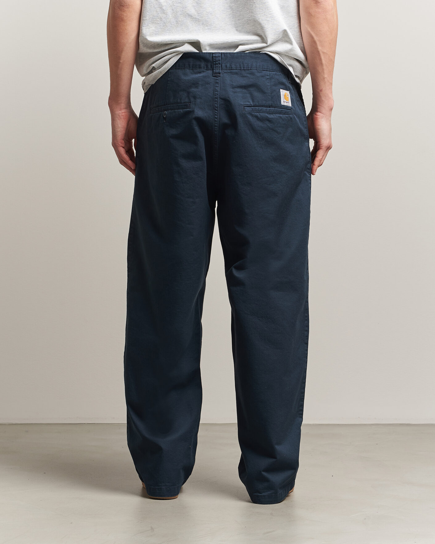 Herr | Byxor | Carhartt WIP | Brady Pants Carbon Blue