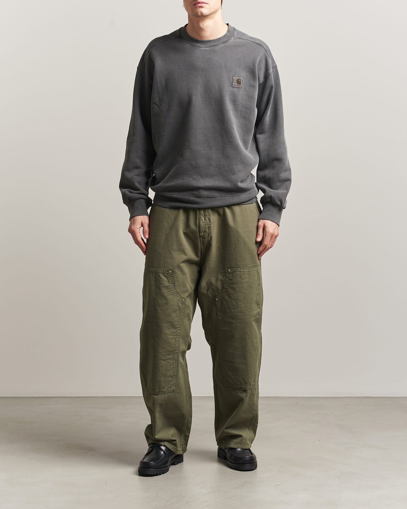 Herr | Byxor | Carhartt WIP | Walter Double Knee Pant Leaf