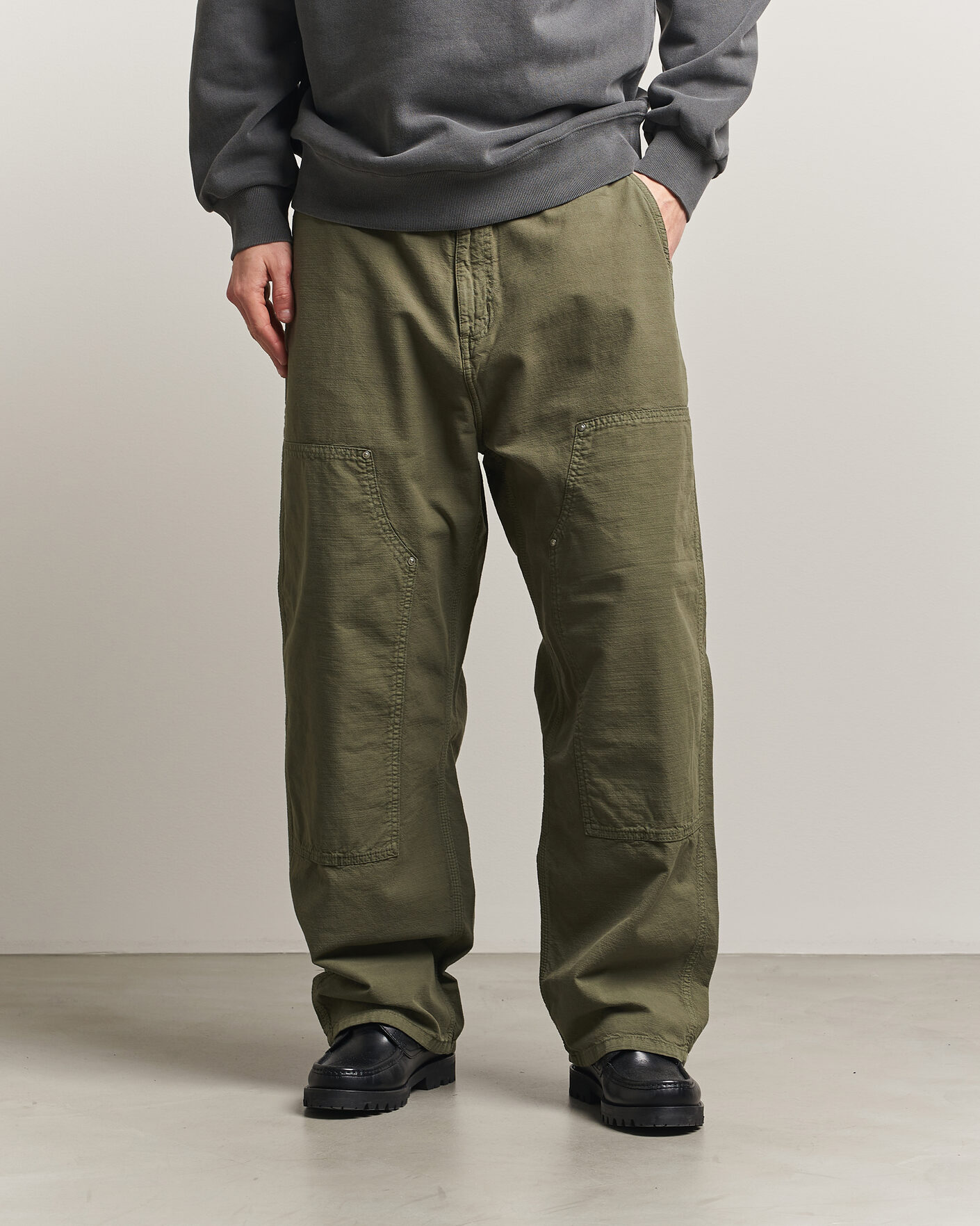 Herr | Byxor | Carhartt WIP | Walter Double Knee Pant Leaf