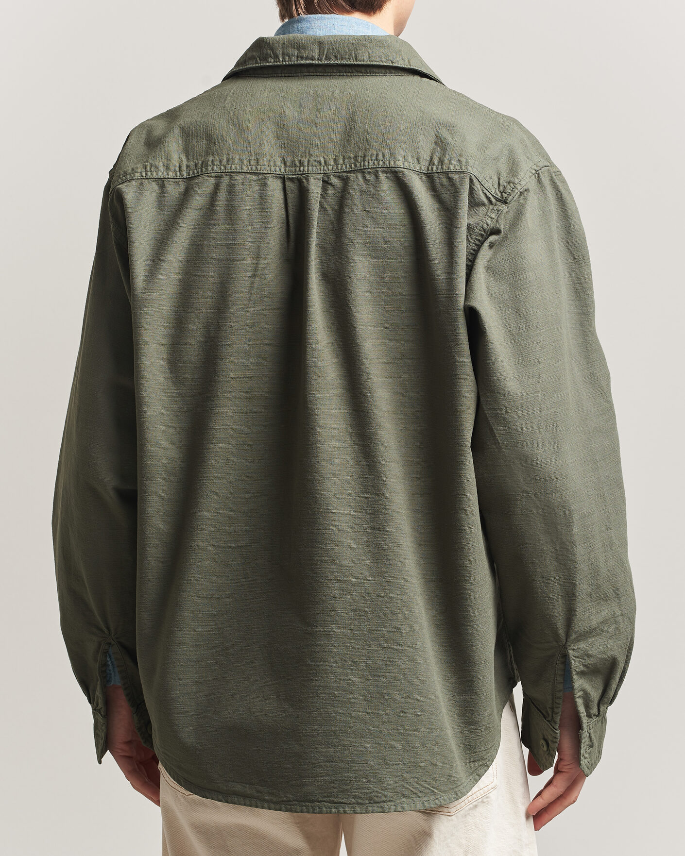 Herr | Skjortor | Carhartt WIP | Kelsey Long Sleeve Shirt Leaf