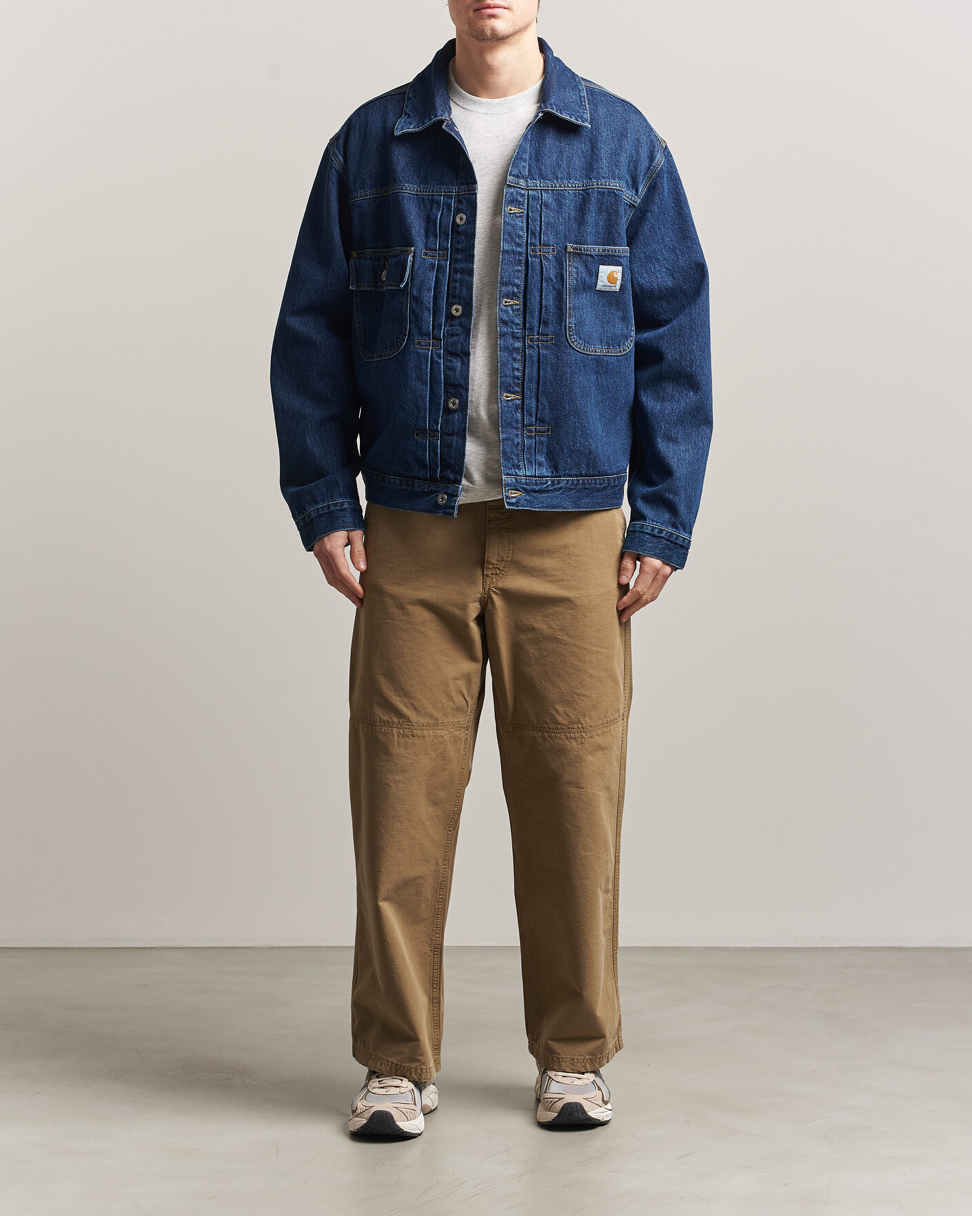 Herr | Jackor | Carhartt WIP | Belmar Denim Jacket Blue Stone Wash