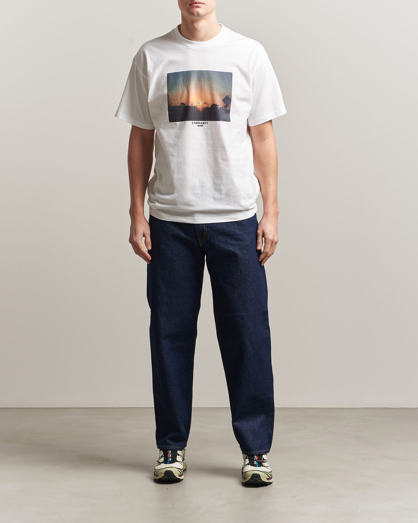 Herr | T-Shirts | Carhartt WIP | Warm Vievs T-Shirt White