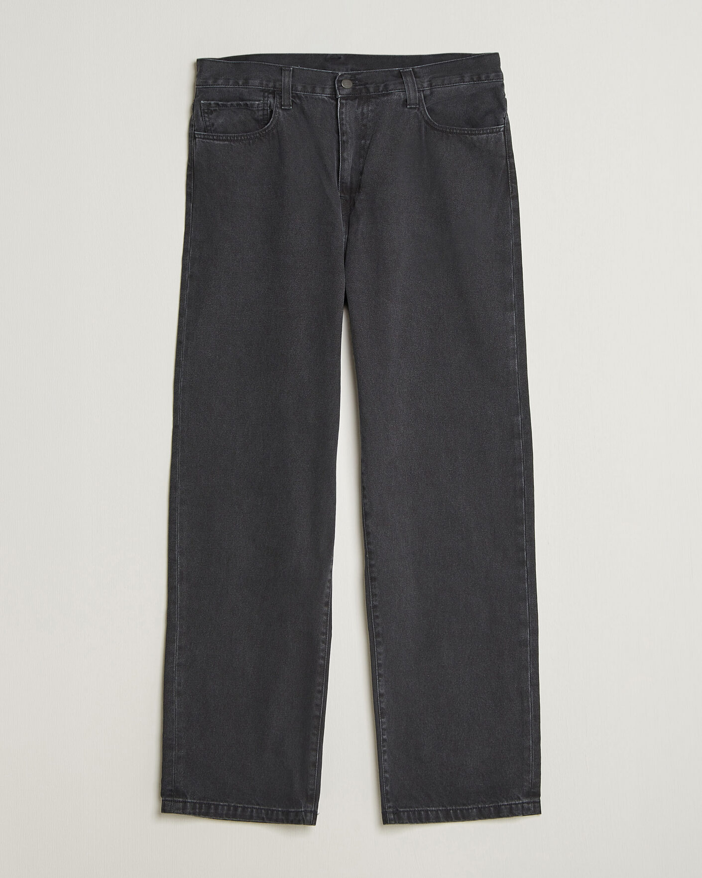 Herr | Jeans | Carhartt WIP | Landon Pant Robertson Denim Black Stone Washed