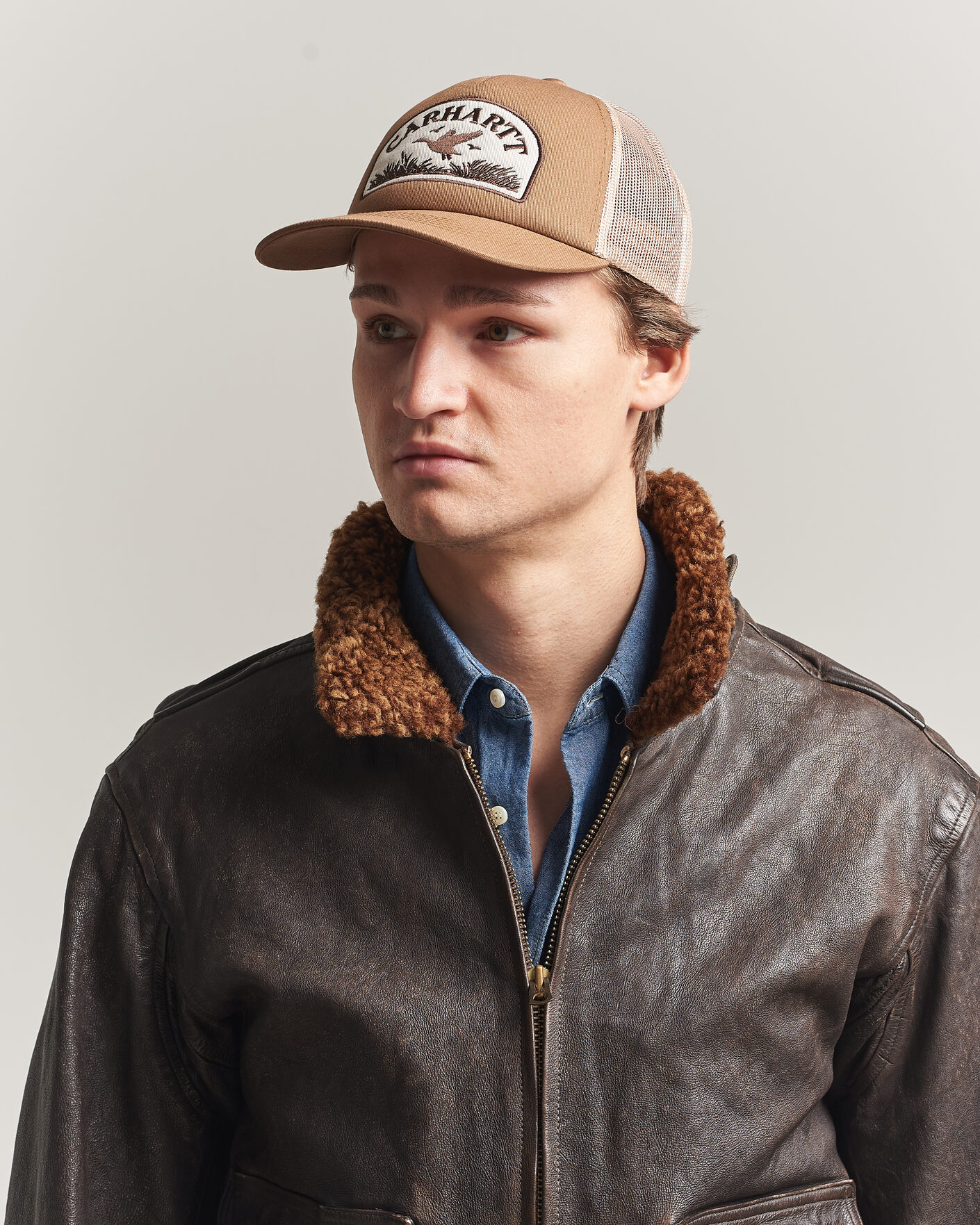 Herr | Hattar & kepsar | Carhartt WIP | Take Off Trucker Cap Stone