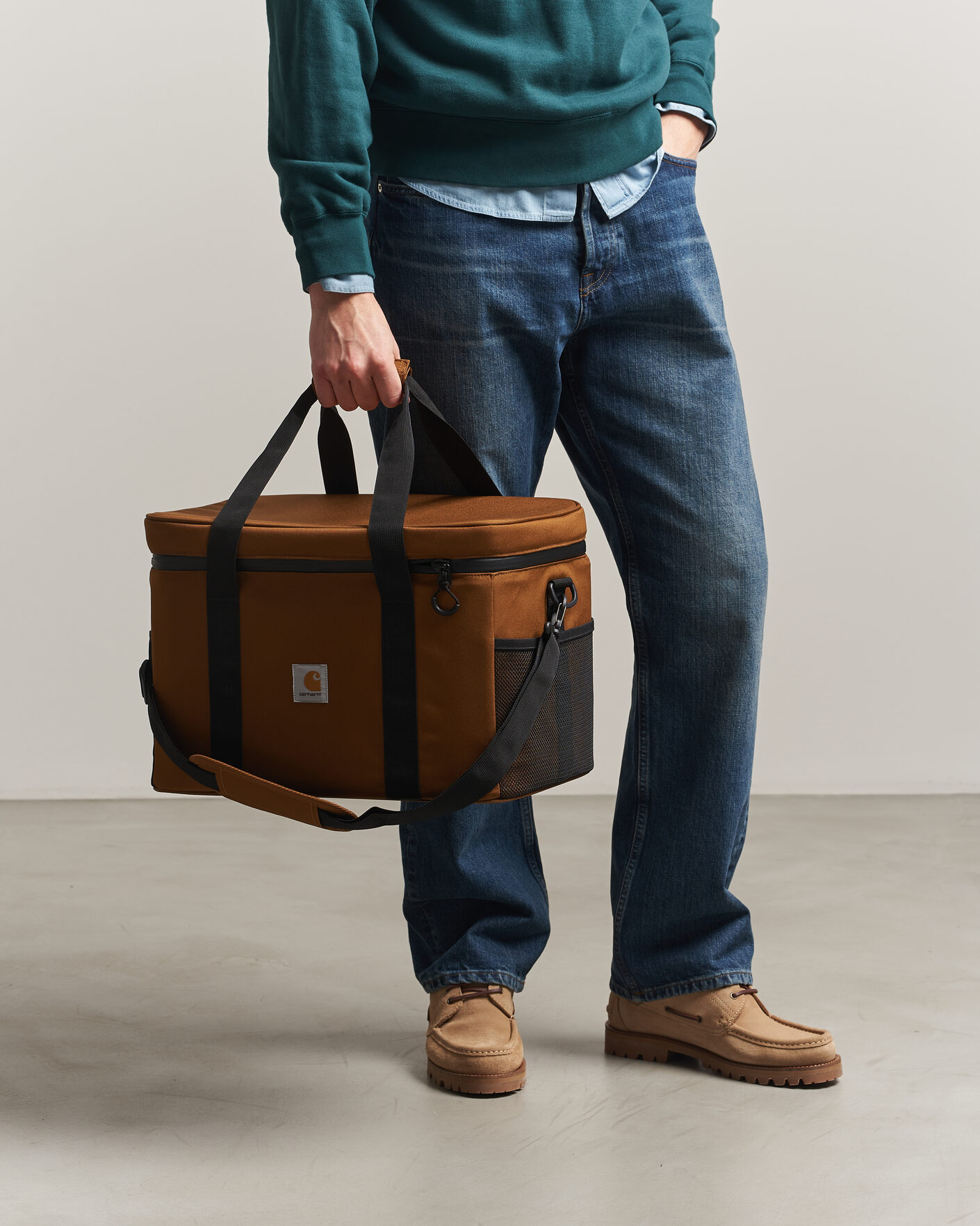Herr | Outdoor living | Carhartt WIP | Cooler Bag 34L Hamilton Brown