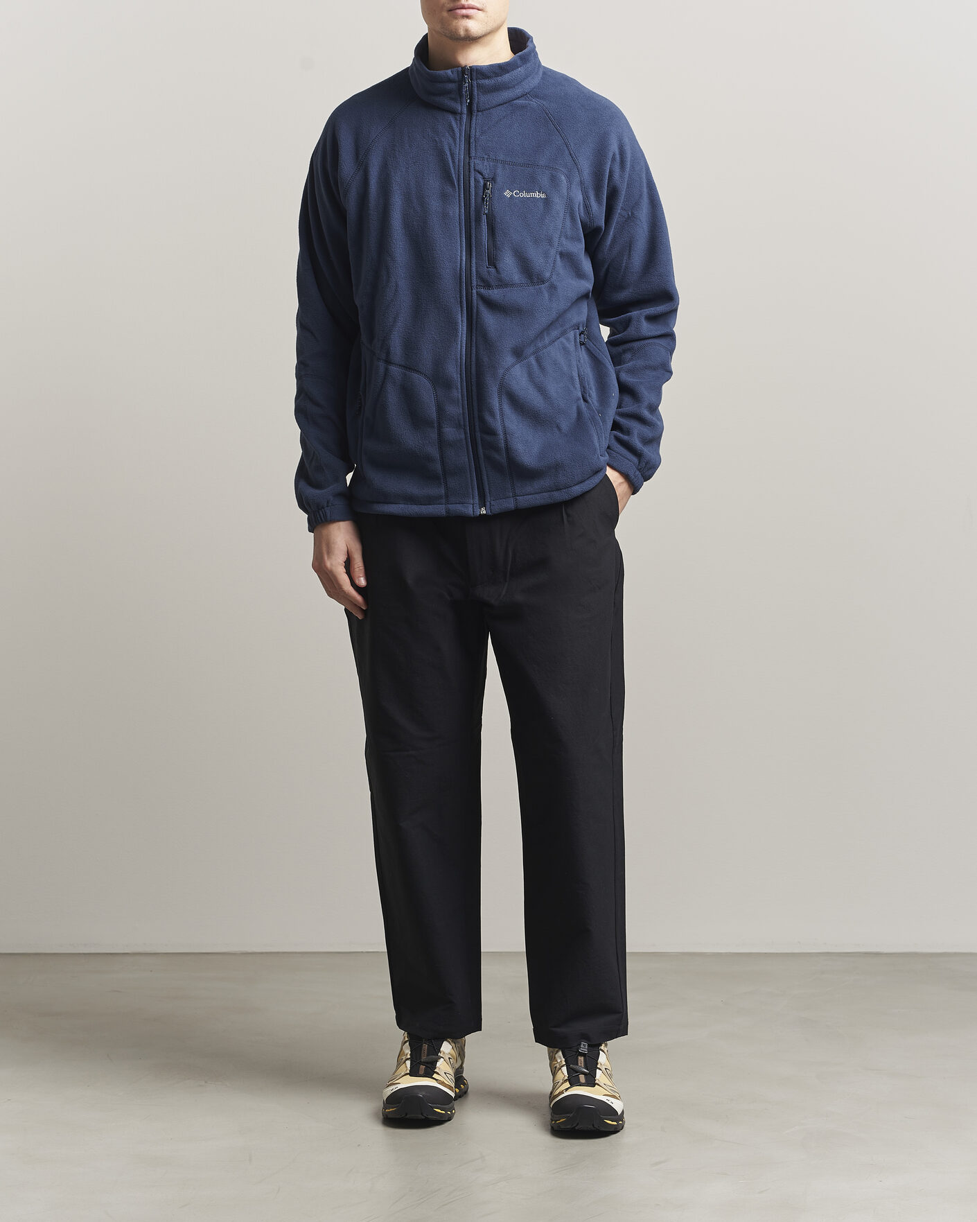 Herr | Tröjor | Columbia | Fast Trek Full Zip Fleece Navy