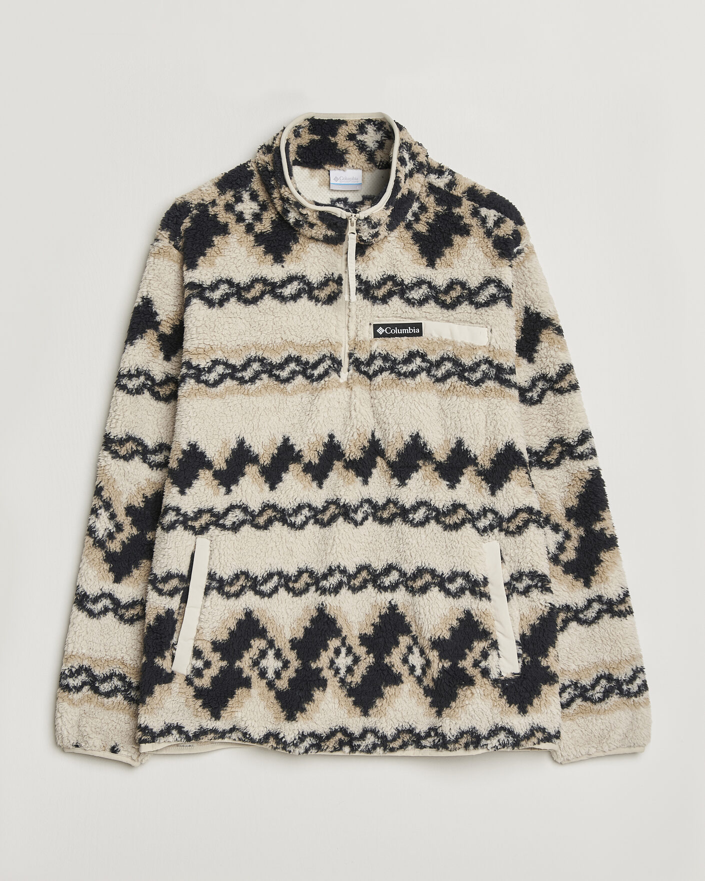 Herr | Tröjor | Columbia | Rugged Ridge High Pile Half Zip Dark Stone Knitknot