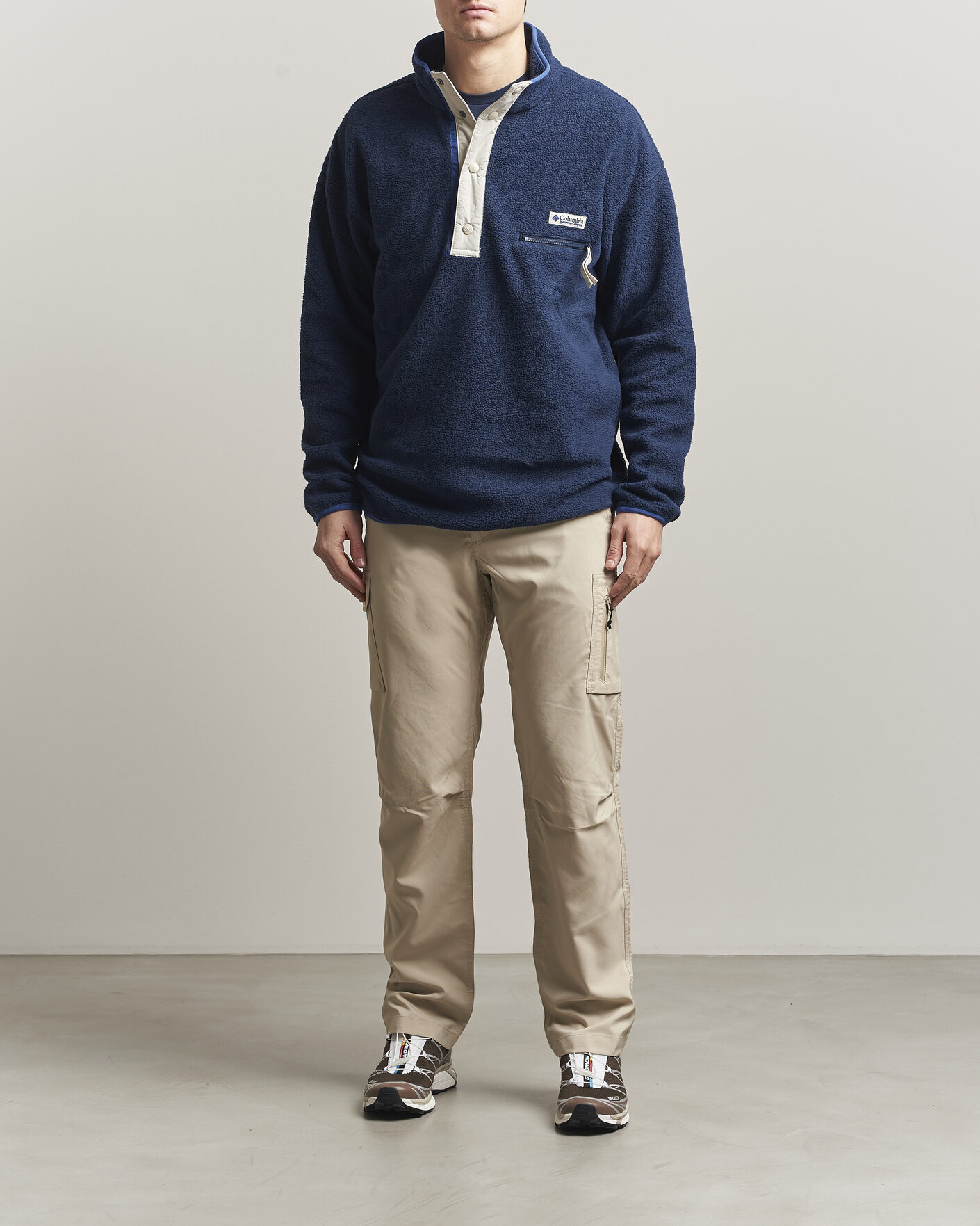 Herr | Tröjor | Columbia | Helvetia II Half Snap Fleece Navy