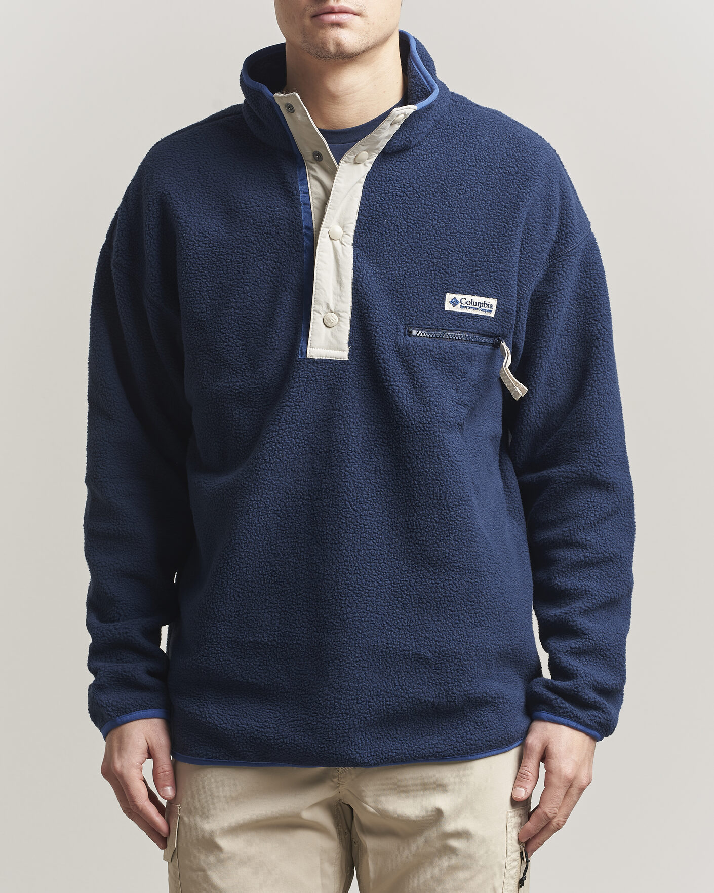 Herr | Tröjor | Columbia | Helvetia II Half Snap Fleece Navy