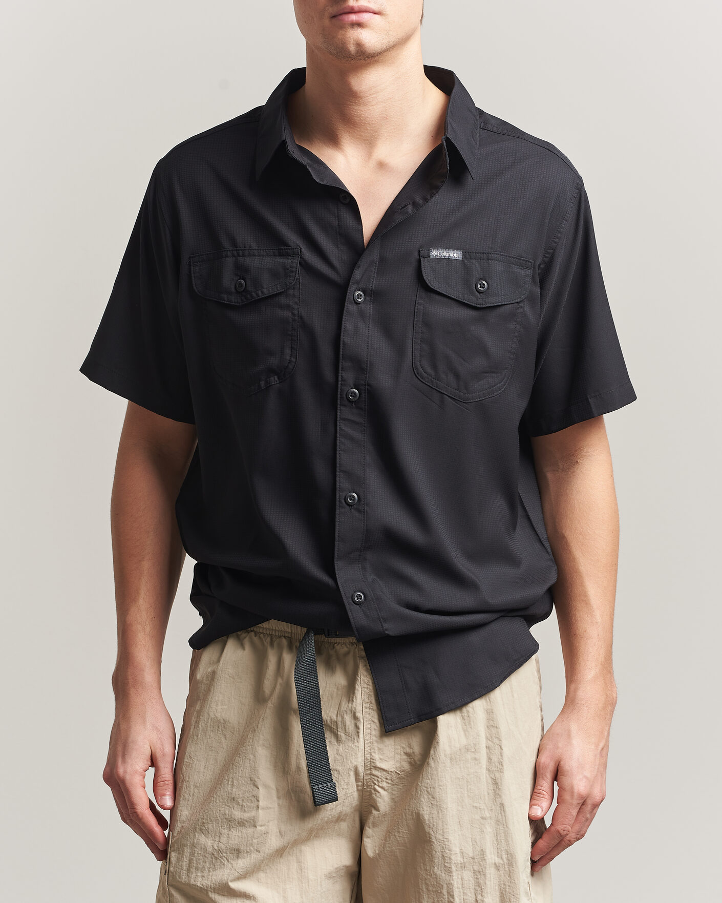 Herr | Skjortor | Columbia | Utilizer II Short Sleeve Ripstop Shirt Black