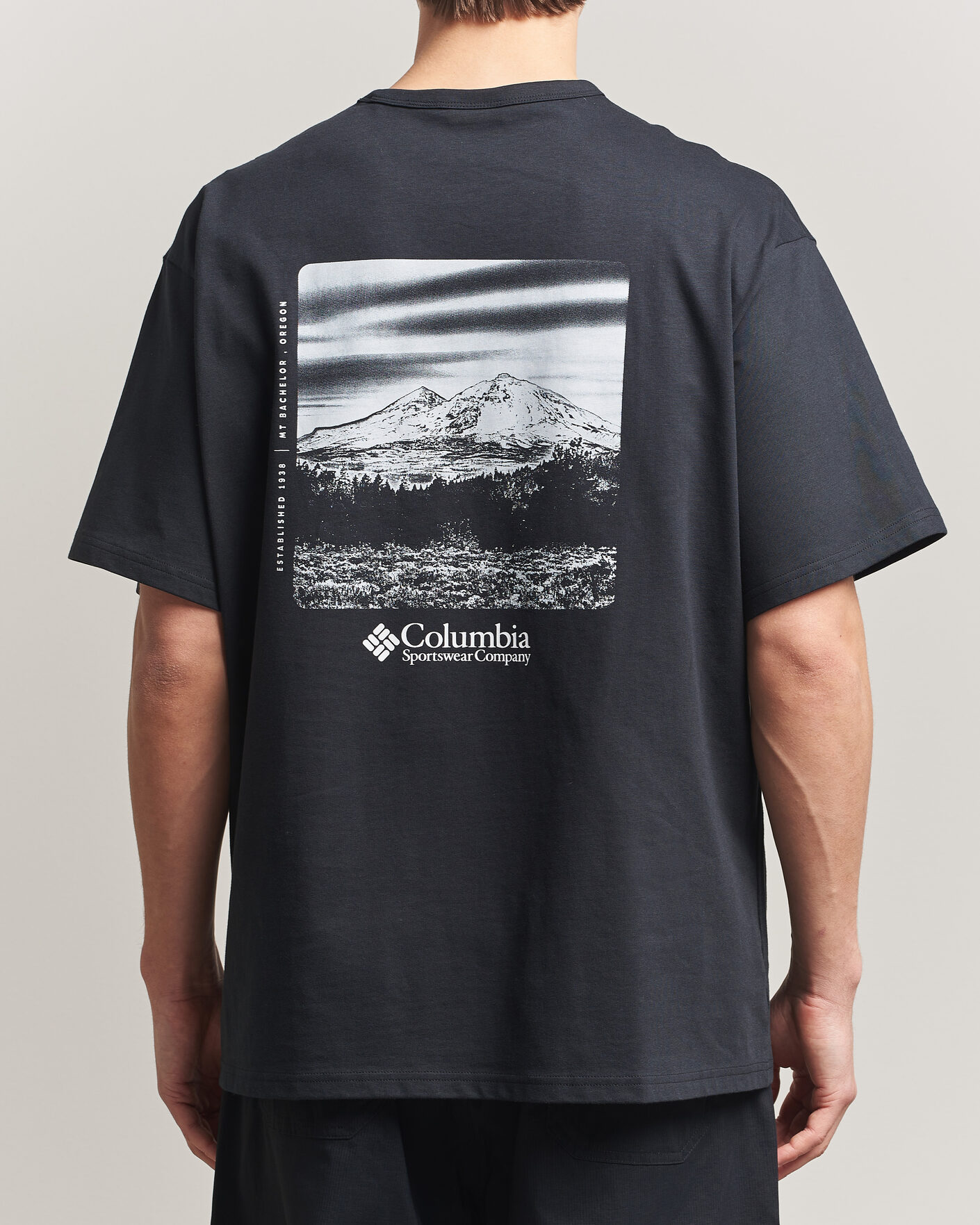 Herr | T-Shirts | Columbia | Heavyweight Back Graphic T-Shirt Black