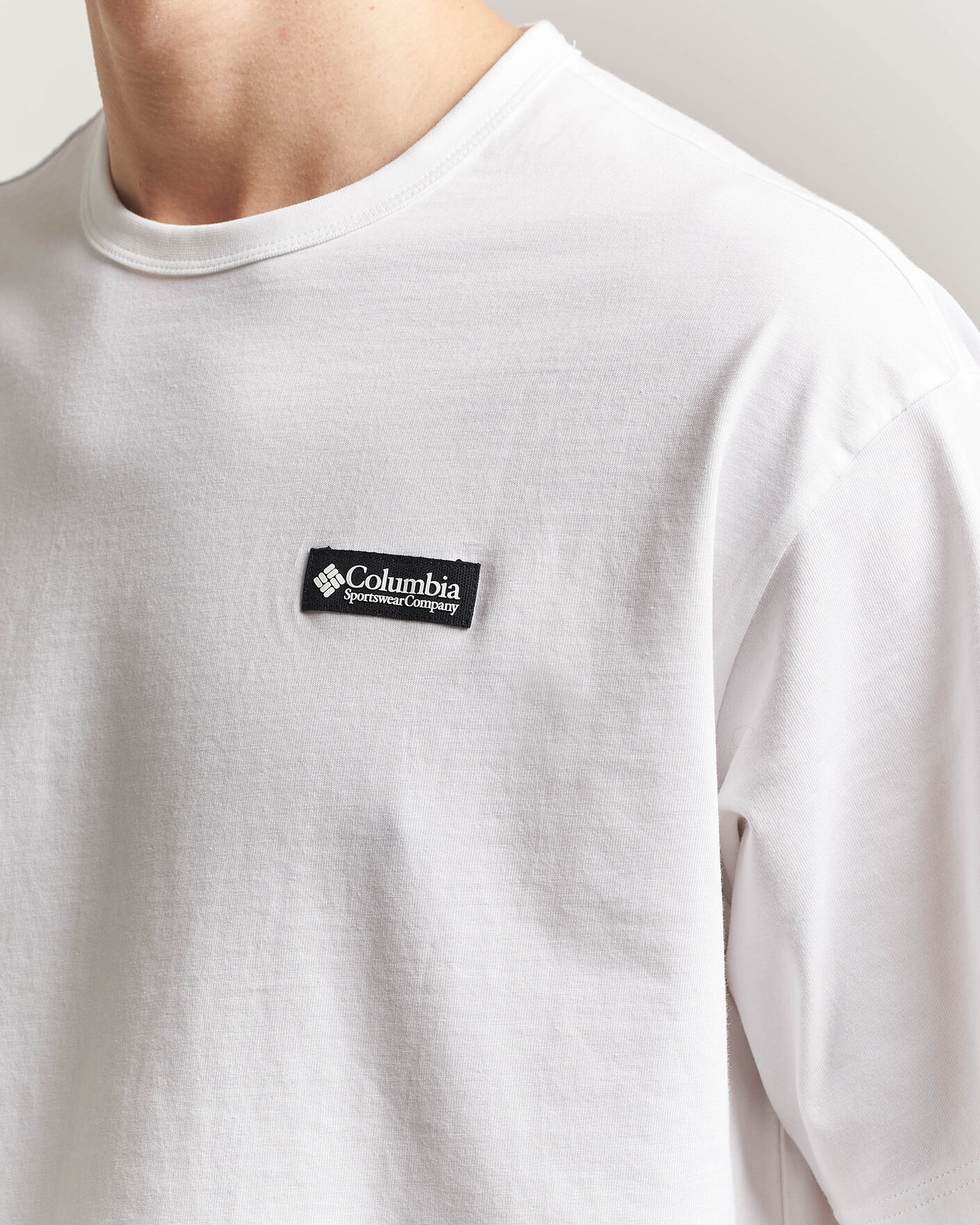 Herr | T-Shirts | Columbia | Heavyweight Back Graphic T-Shirt White