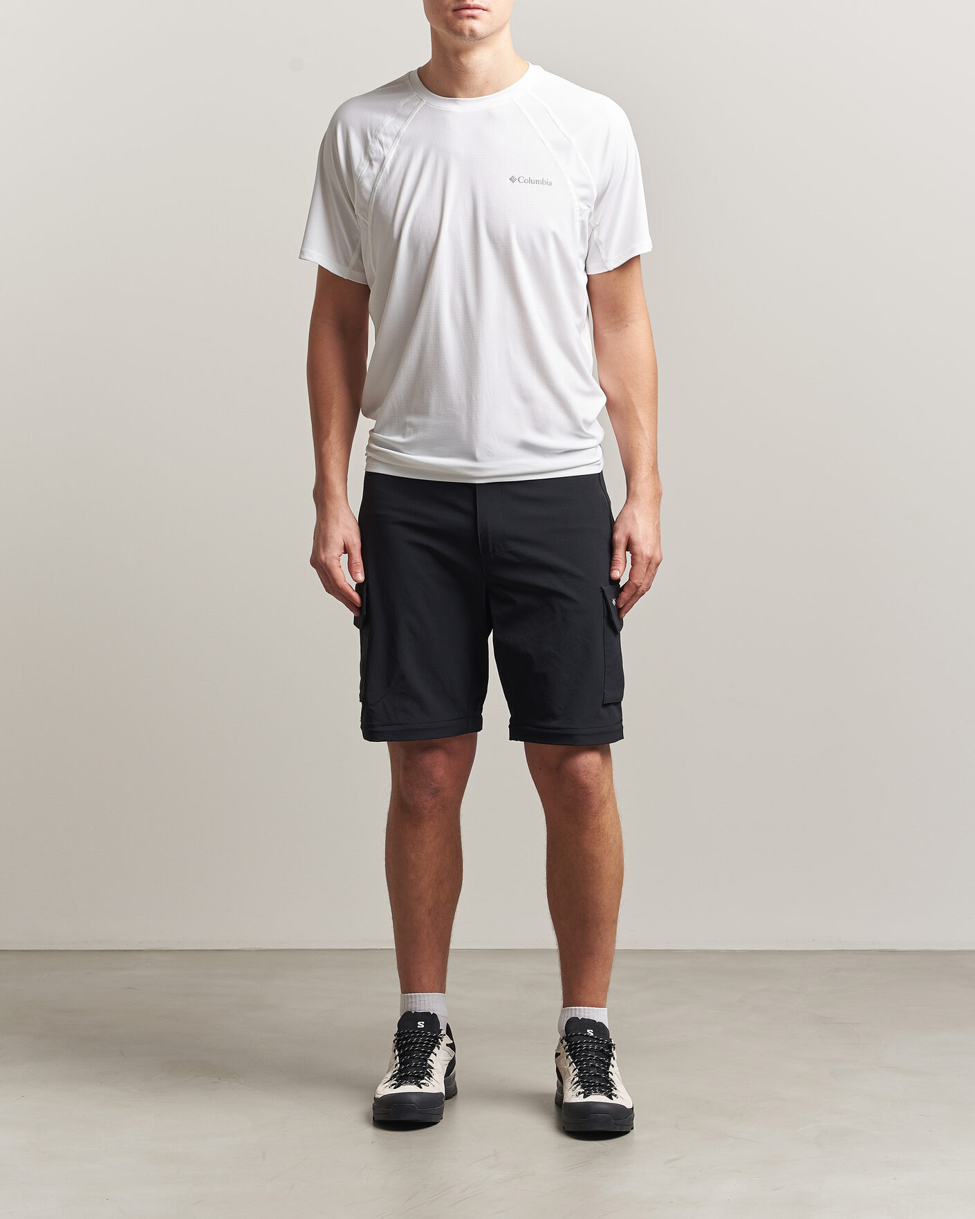 Herr | T-Shirts | Columbia | Stealth Spring T-Shirt White
