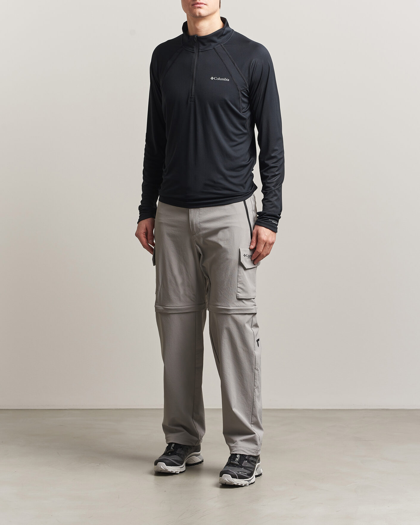 Herr | Byxor | Columbia | Silver Ridge Elite Convertible Pants Titanium