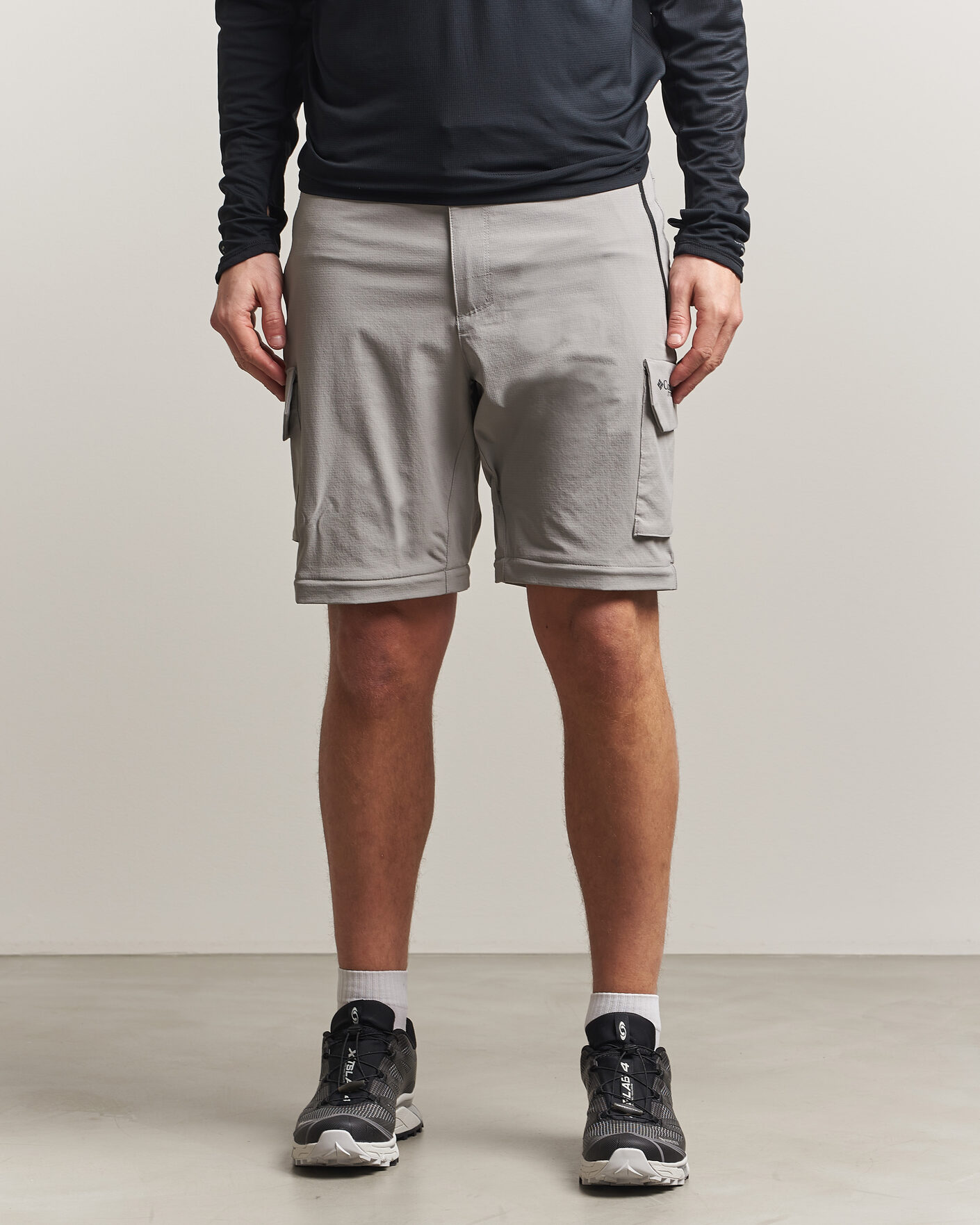 Herr | Byxor | Columbia | Silver Ridge Elite Convertible Pants Titanium