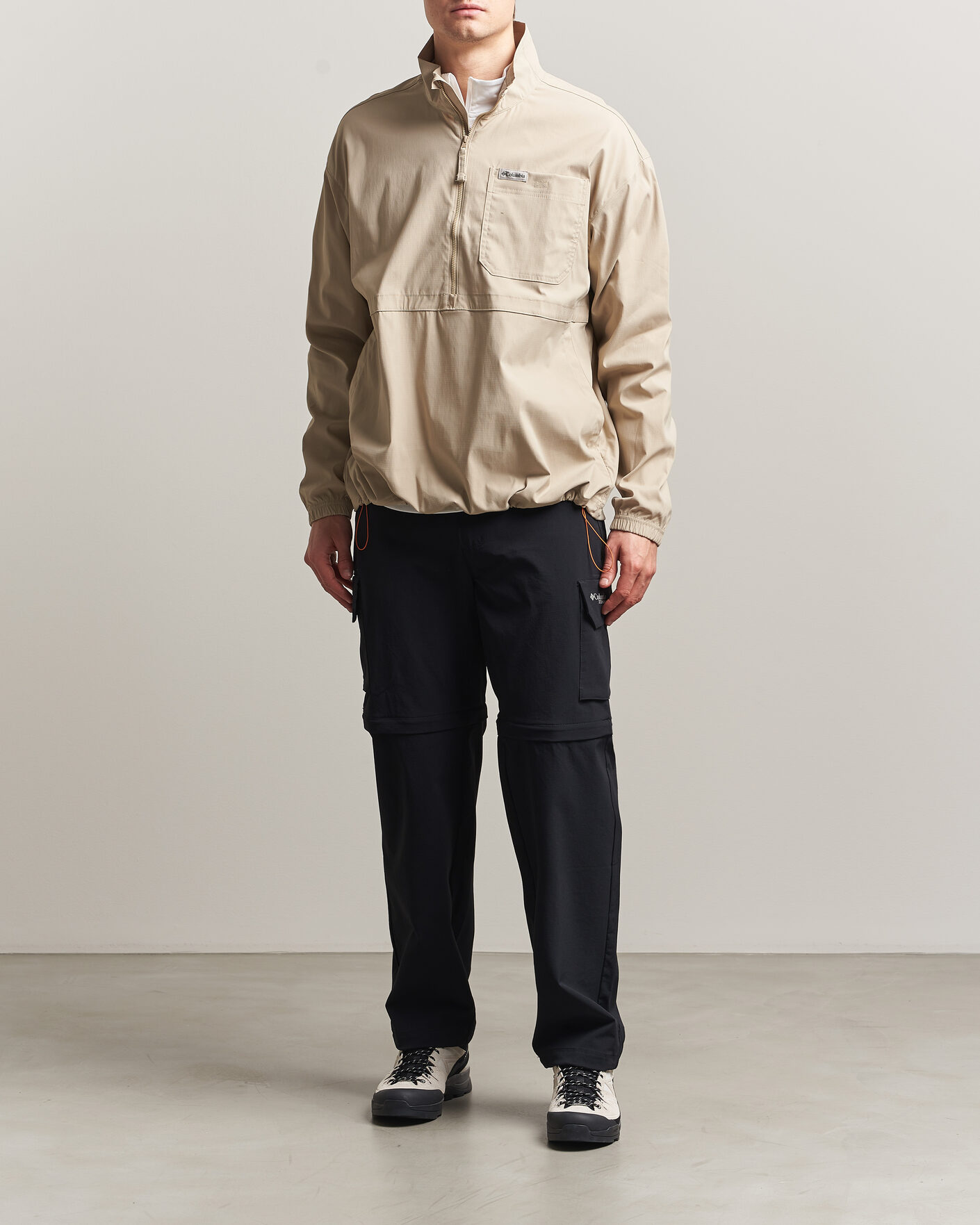 Herr | Jackor | Columbia | Landroamer Half-Zip Overshirt Ancient Fossil