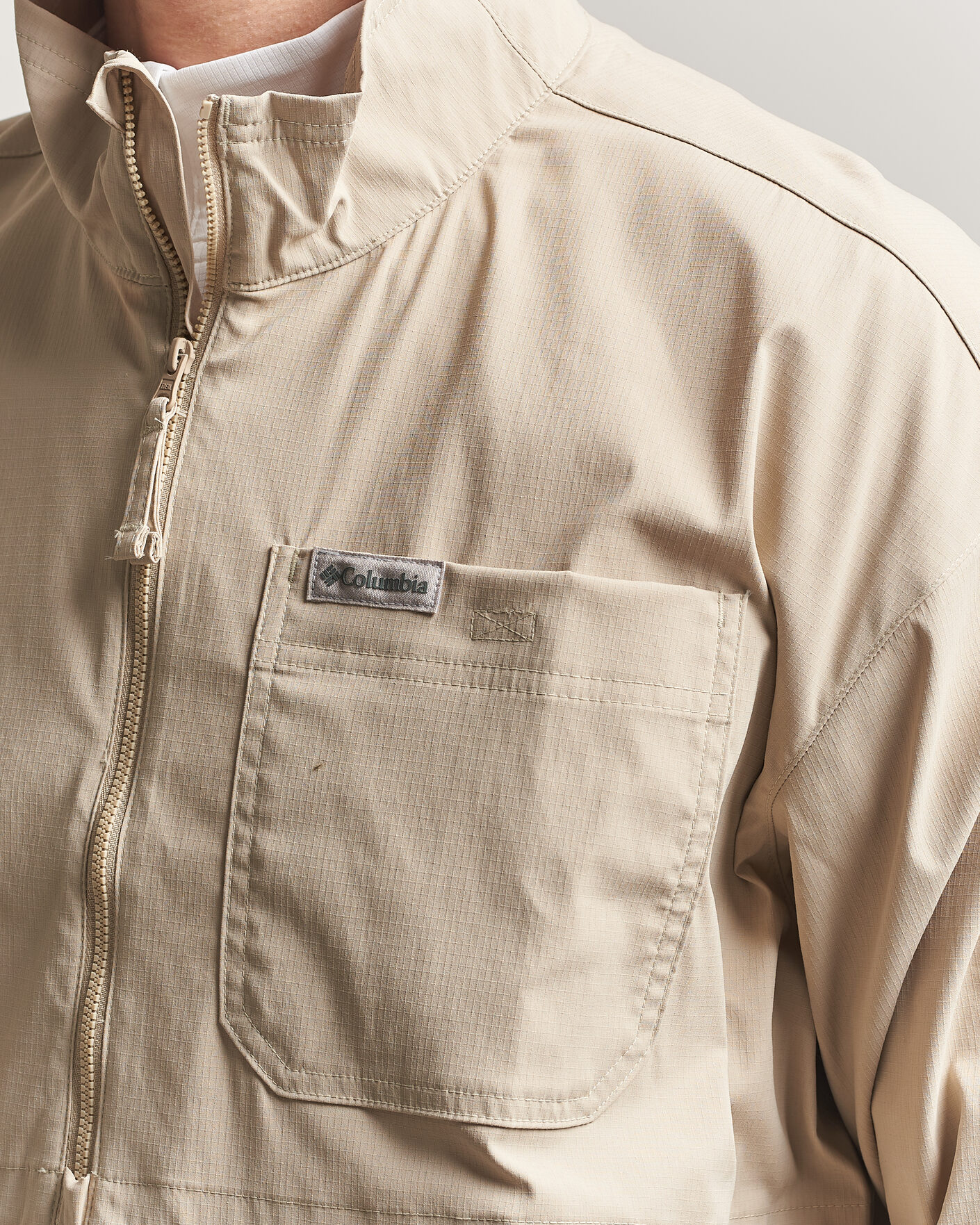 Herr | Jackor | Columbia | Landroamer Half-Zip Overshirt Ancient Fossil