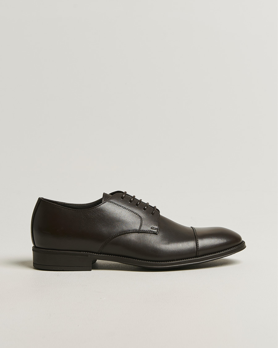 Herr | Derbys | Canali | Rubber Sole Derby Brown Calf